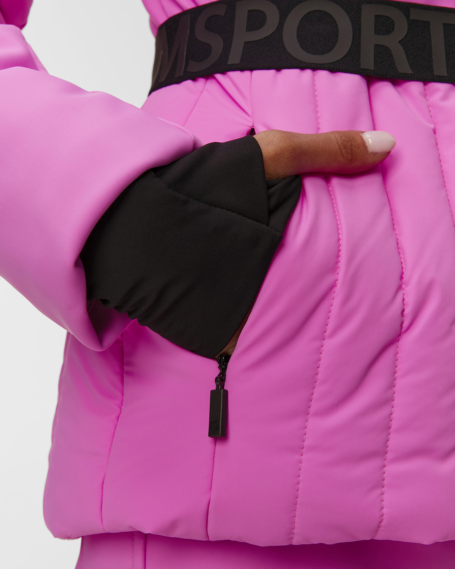 Women's pink ski jacket Sportalm