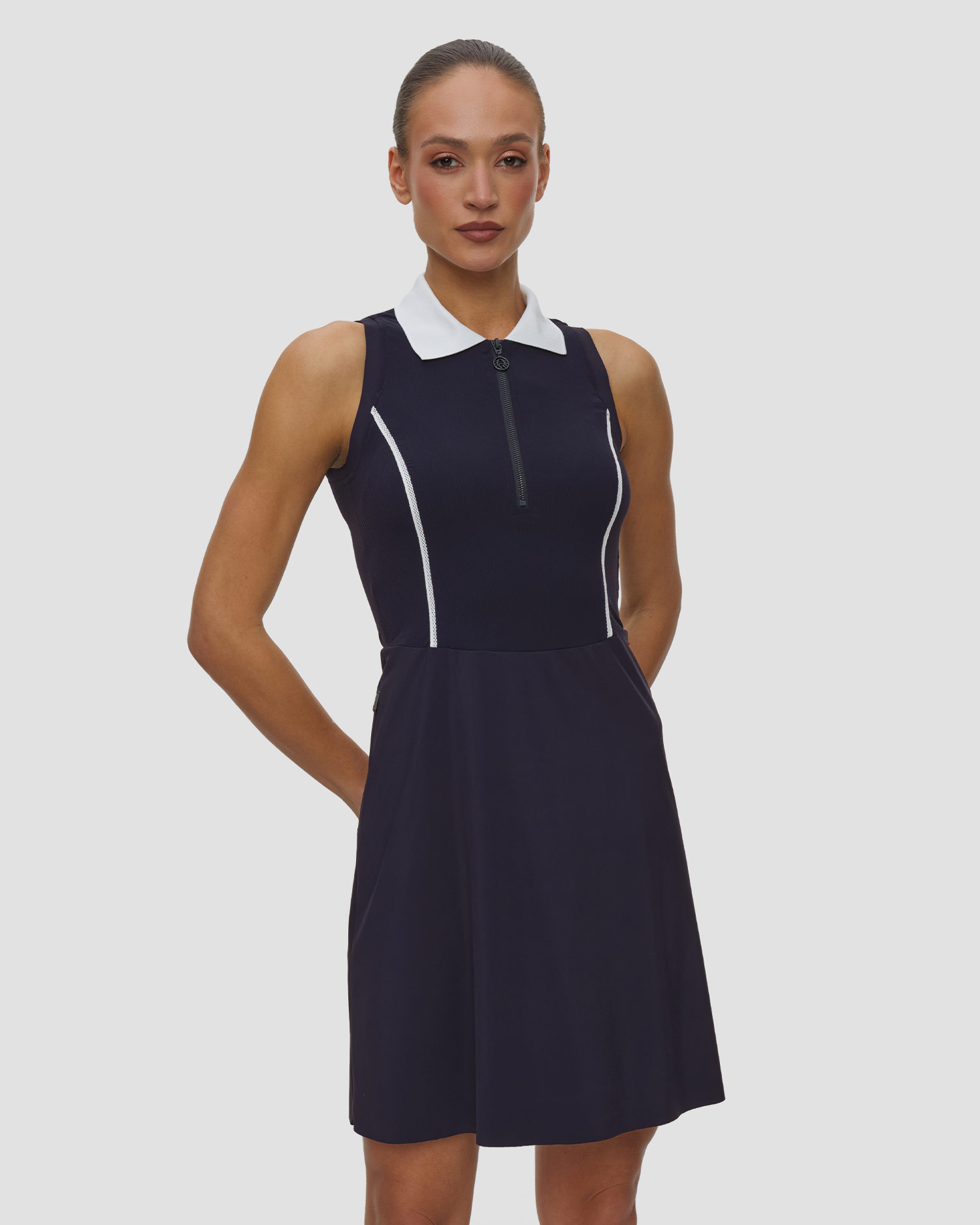 Abito da golf da donna Sportalm, Colore/Disegno: Czarny