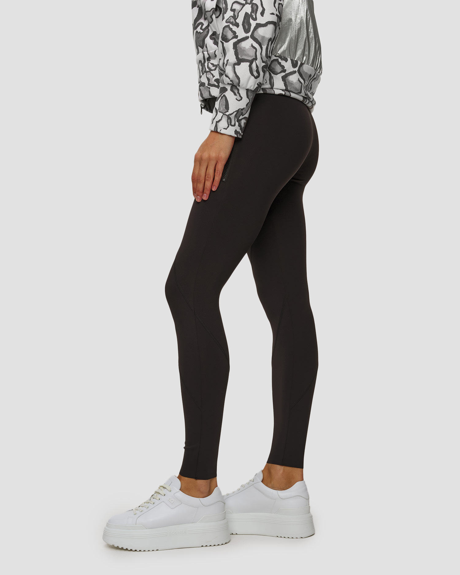 Colanți negri pentru femei Sportalm