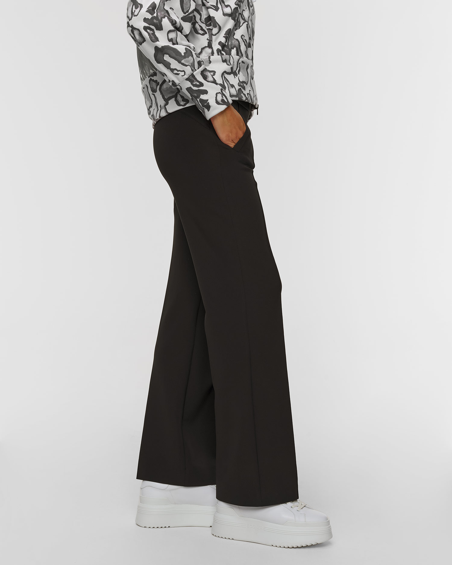 Pantaloni negri pentru femei Sportalm