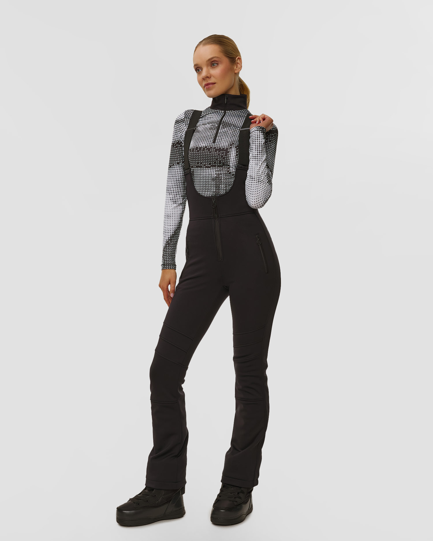 Sportalm Damen-Skihose mit Hosenträgern