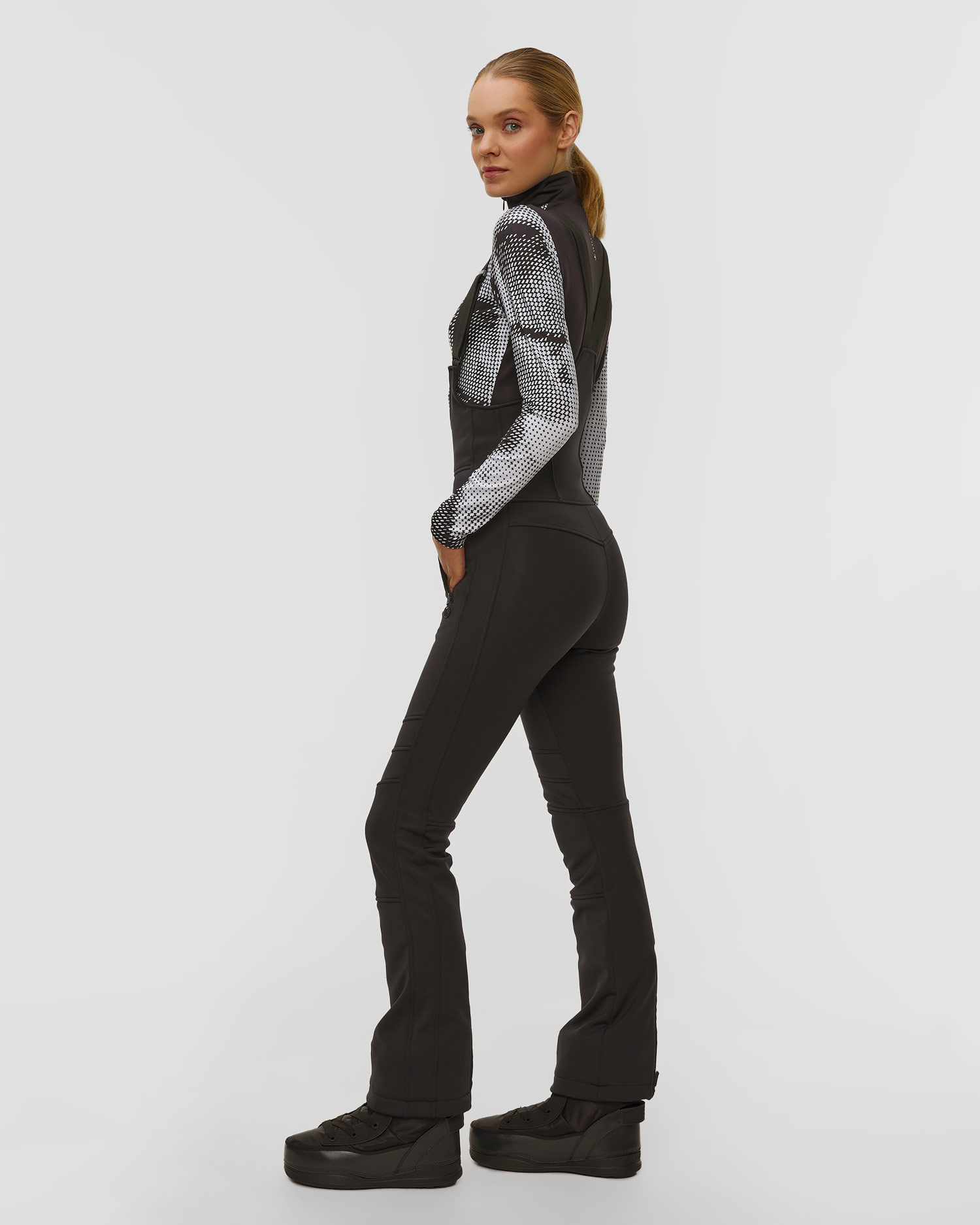 Sportalm Damen-Skihose mit Hosenträgern