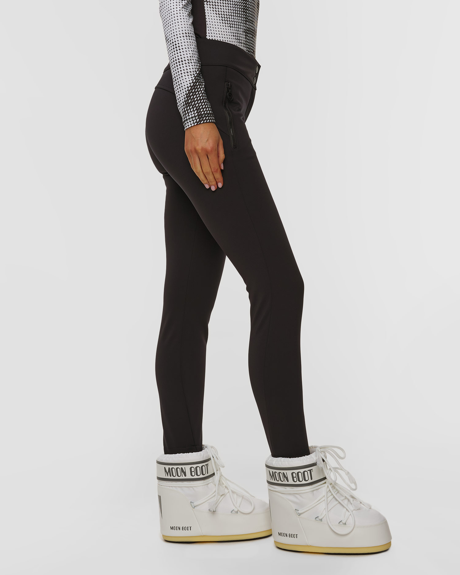 Sportalm Damenhose mit Steigbügel in Schwarz