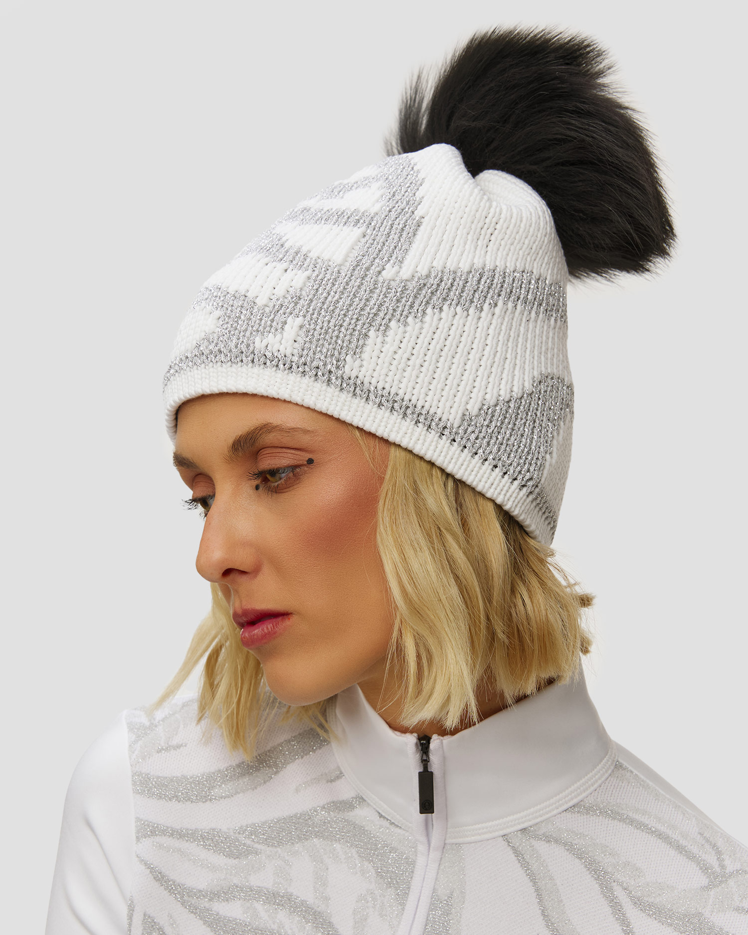 Căciulă cu pompon pentru femei Sportalm