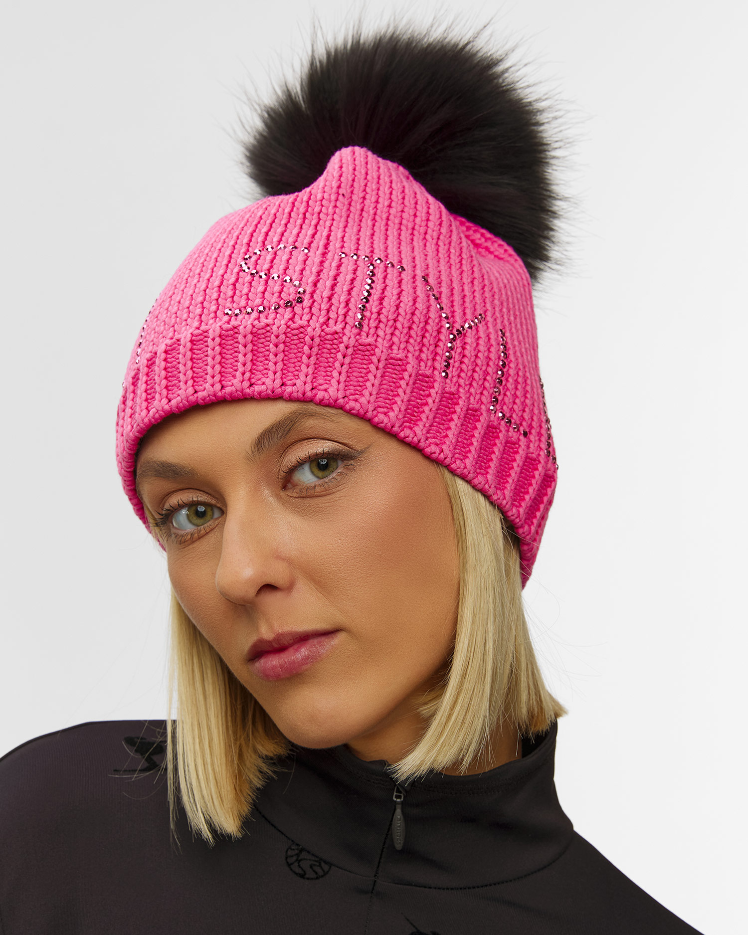 Căciulă pentru femei Sportalm roză