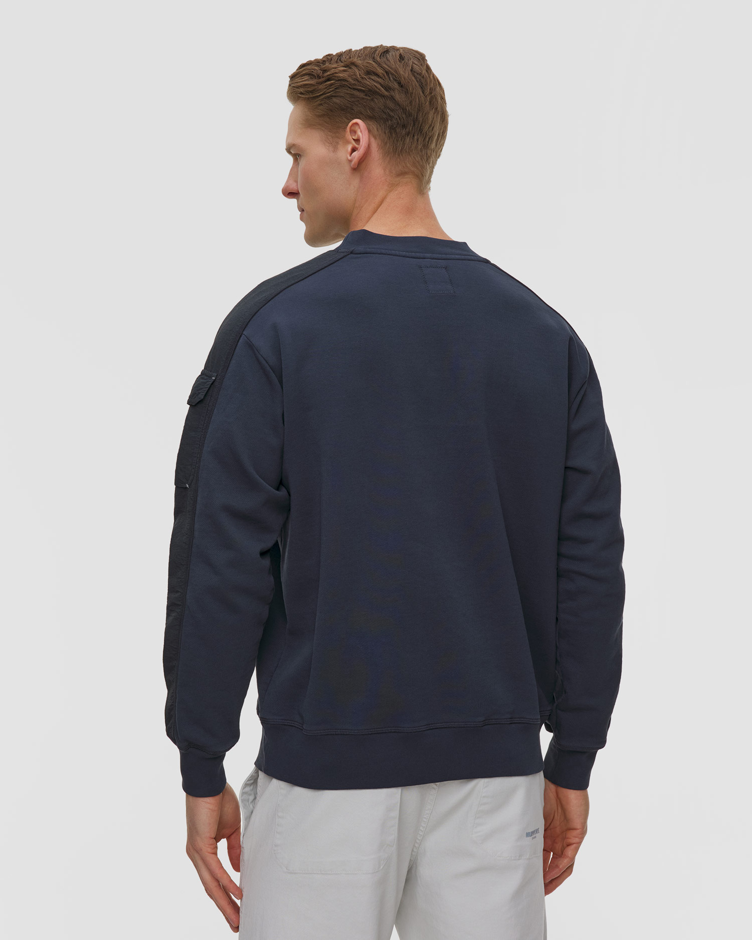 Pánská tmavě modrá mikina Murphy&Nye Washer Sweatshirt