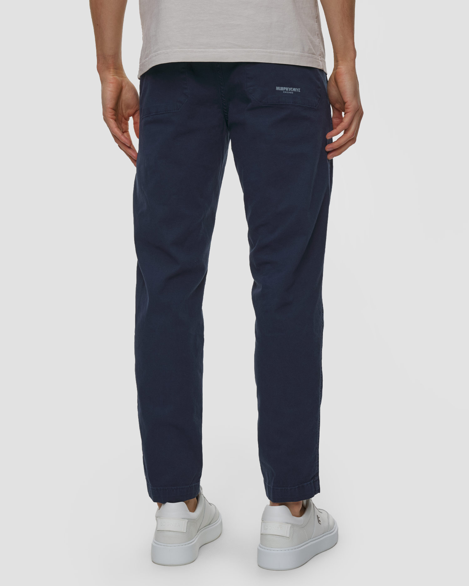Tmavě modré pánské kalhoty Murphy&Nye Newport Trouser