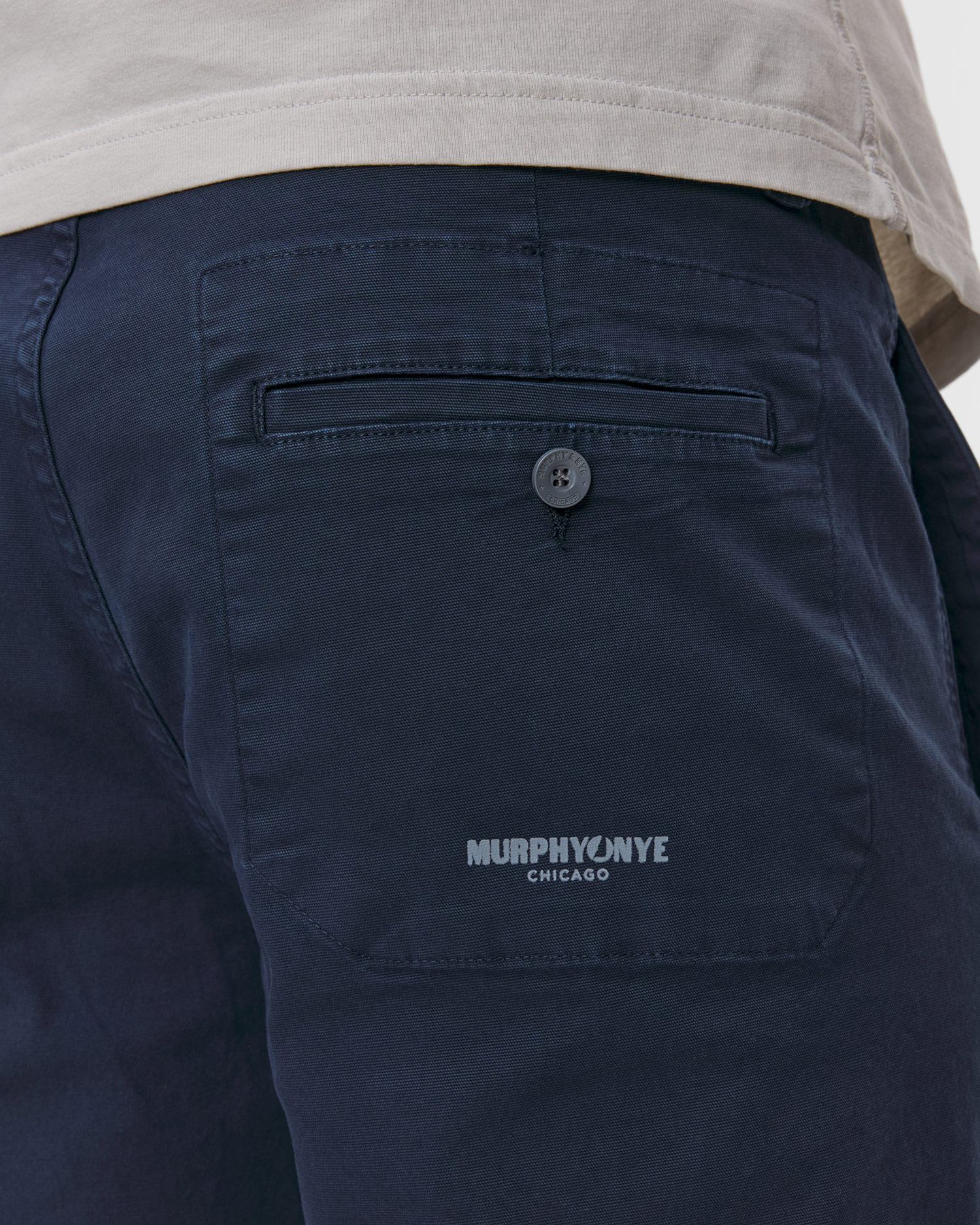 Tmavě modré pánské kalhoty Murphy&Nye Newport Trouser