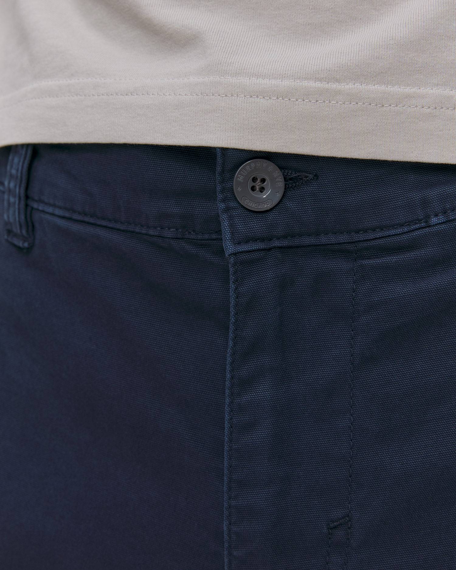 Tmavě modré pánské kalhoty Murphy&Nye Newport Trouser