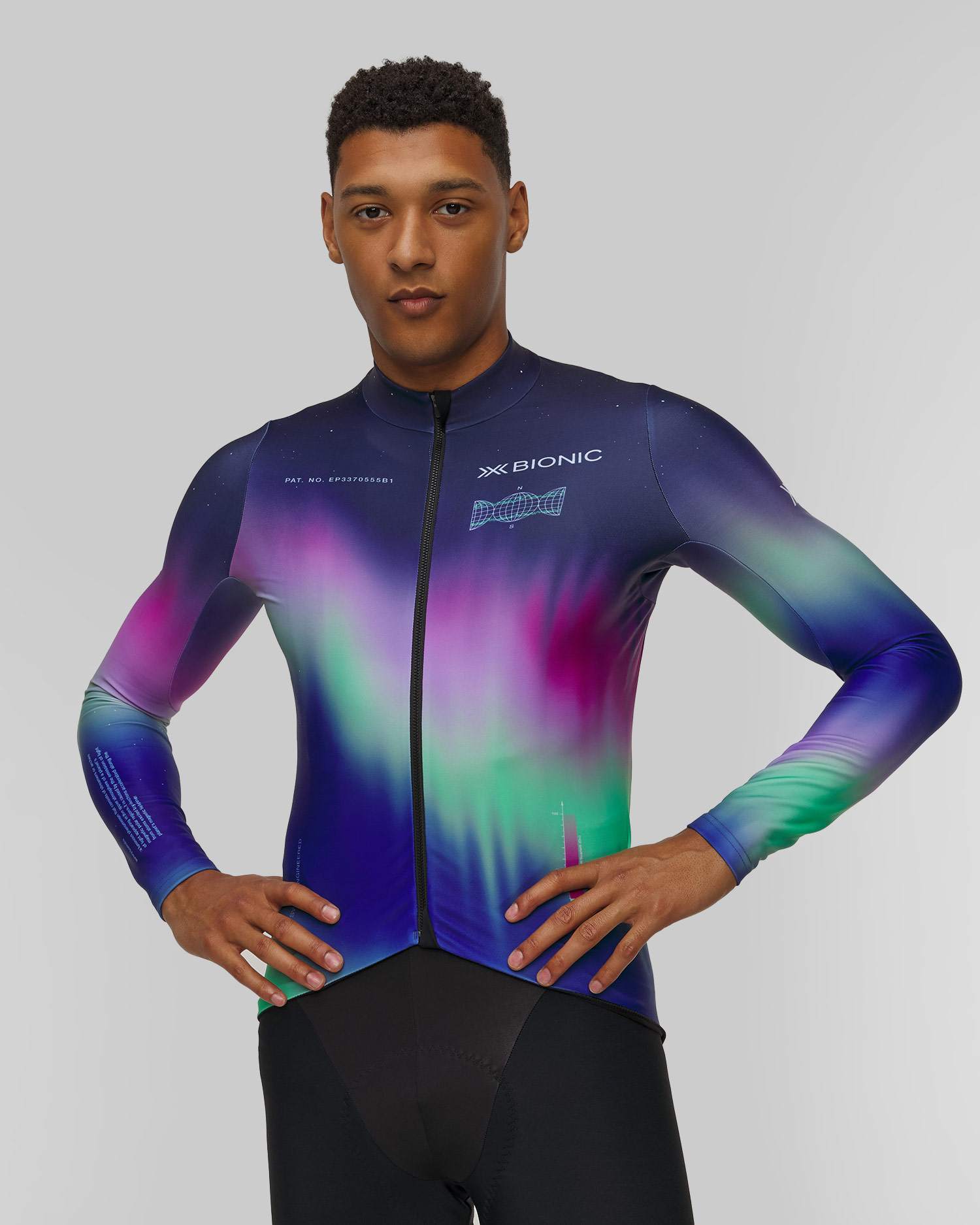 Pánský cyklistický longsleeve X-Bionic Corefusion Ride Warm Jersey LS