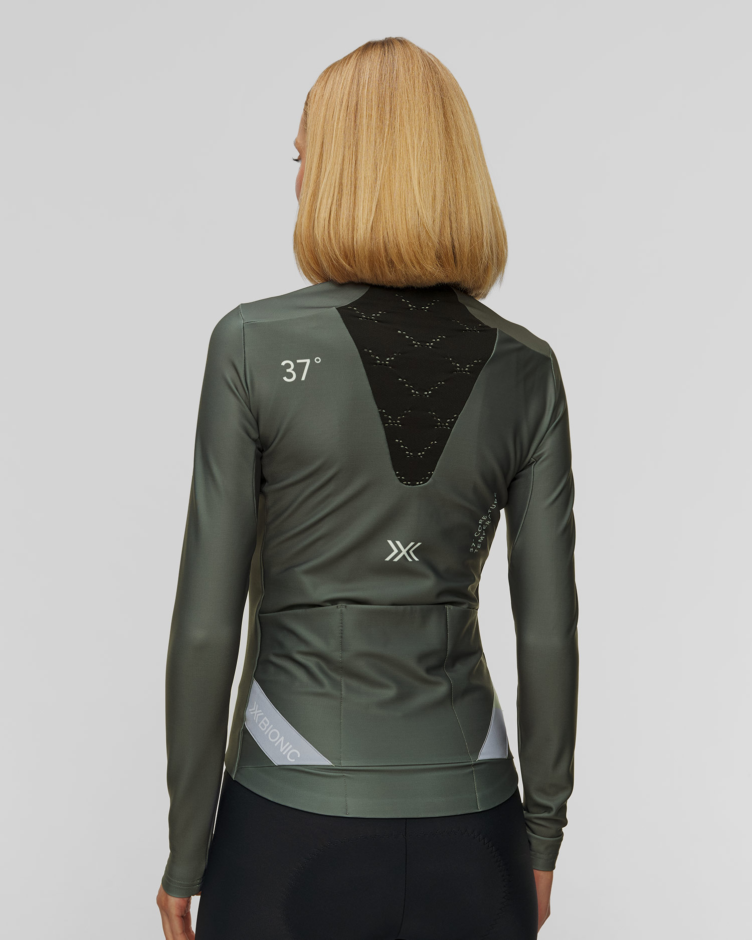 Longsleeve rowerowy damski X-Bionic Corefusion Ride Warm Jersey LS