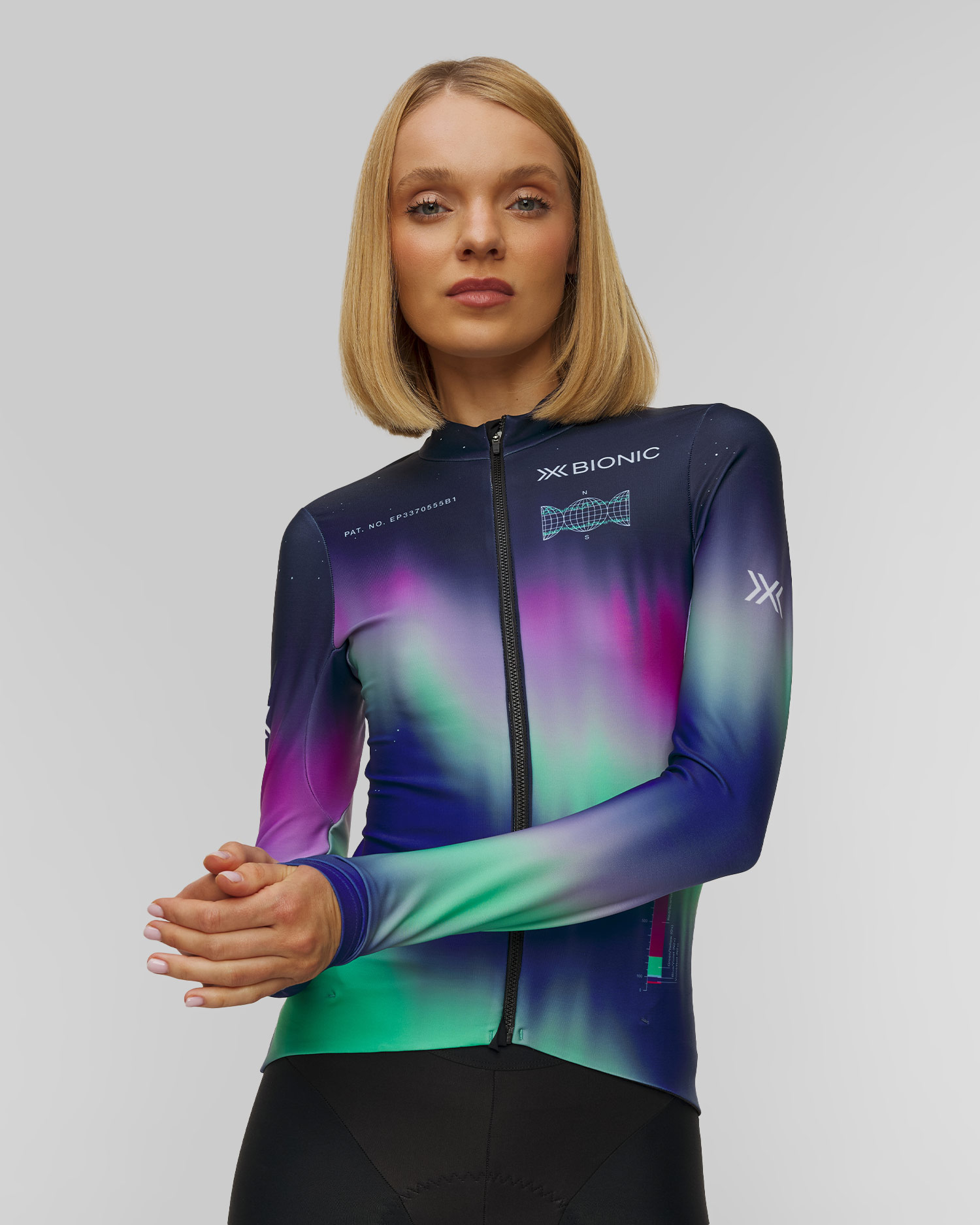 Longsleeve rowerowy damski X-Bionic Corefusion Ride Warm Jersey LS