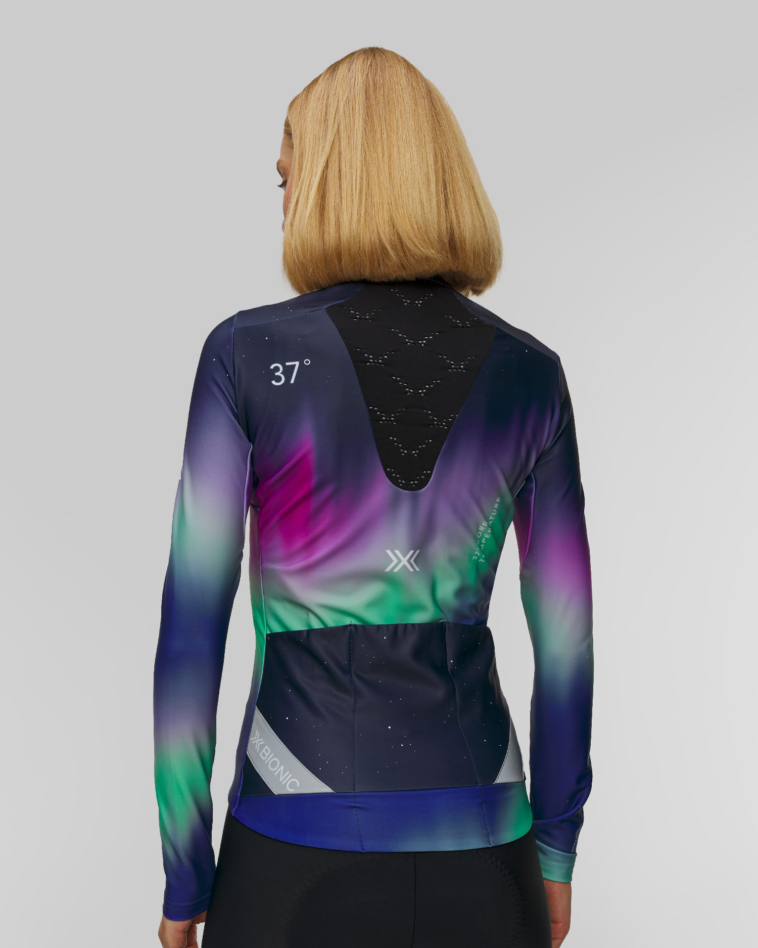 Longsleeve rowerowy damski X-Bionic Corefusion Ride Warm Jersey LS