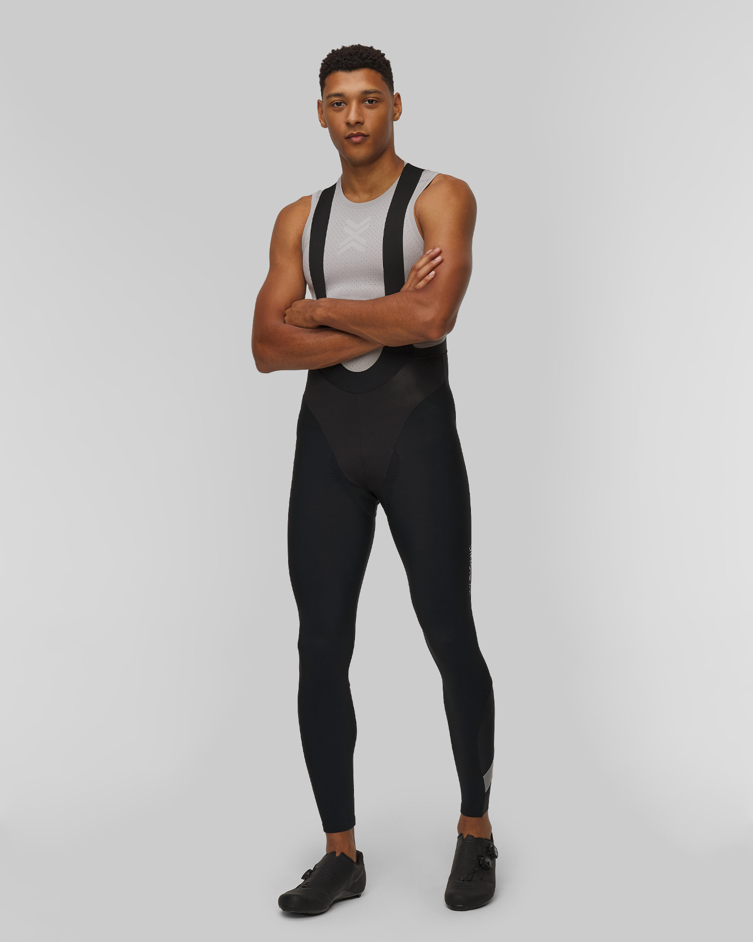 Men's cycling trousers with braces X-Bionic Corefusion Ride Bib Warm Long black