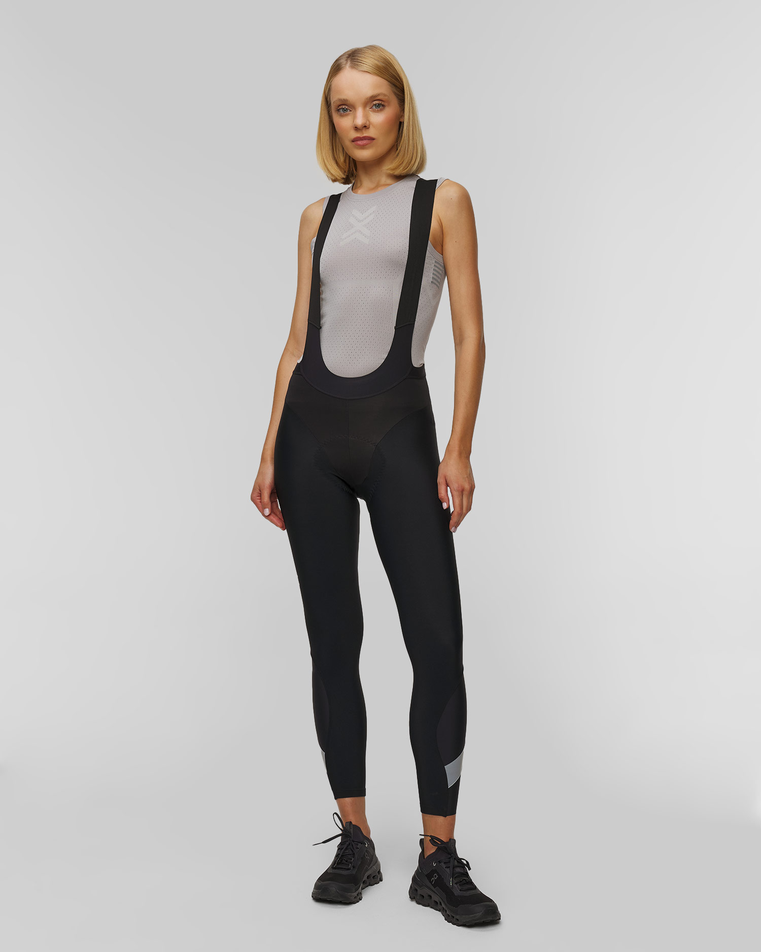 Women's cycling trousers with braces X-Bionic Corefusion Ride Bib Warm Long black