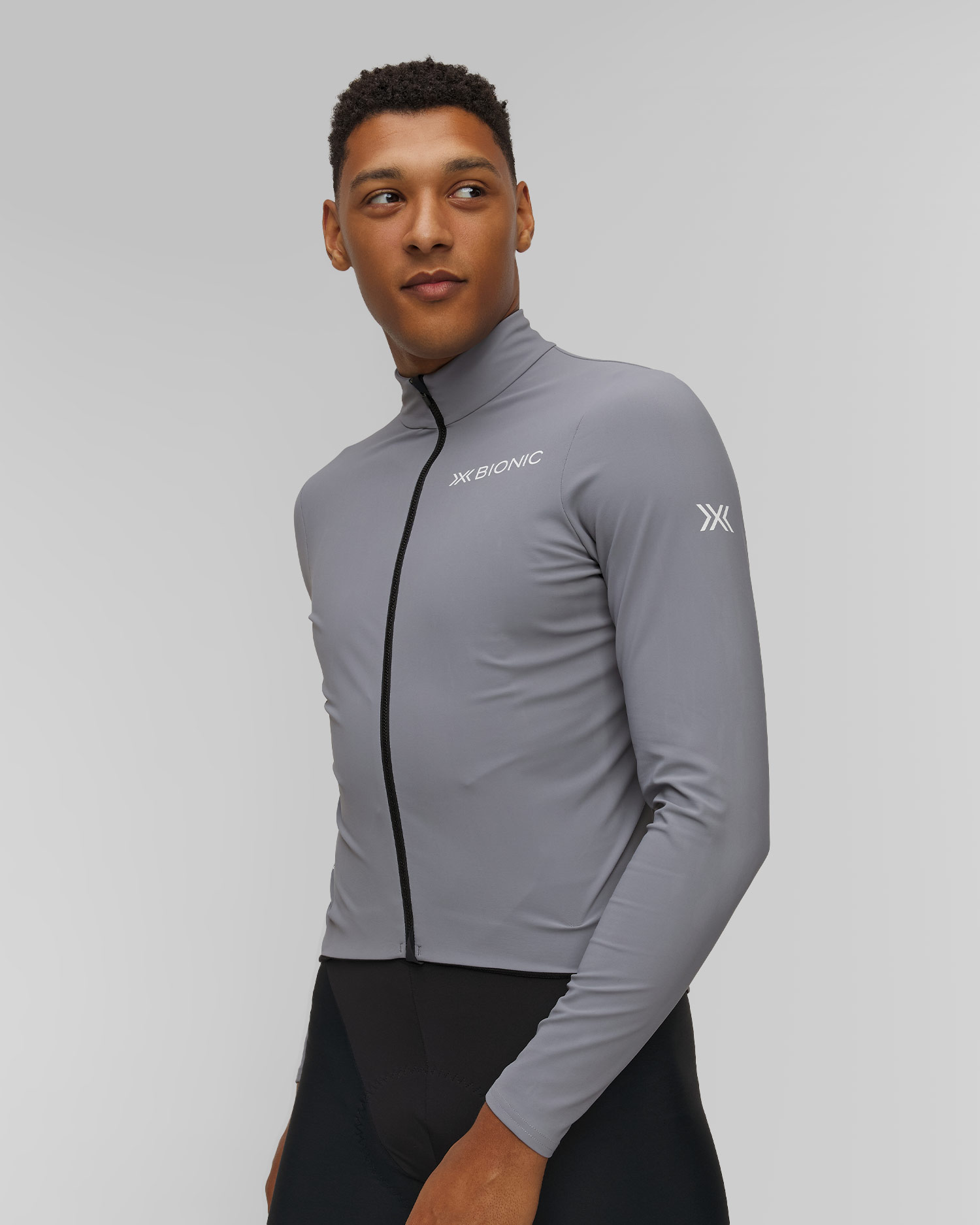 Kurtka softshellowa rowerowa męska X-Bionic Codefusion Ride Softshell Jacket szara