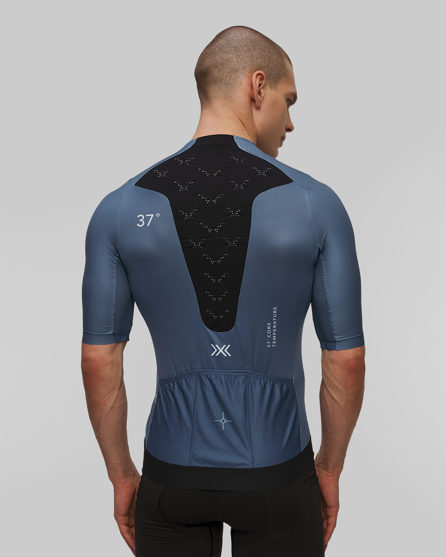 Maglietta da ciclismo da uomo X-Bionic Corefusion Aero Jersey SS blu