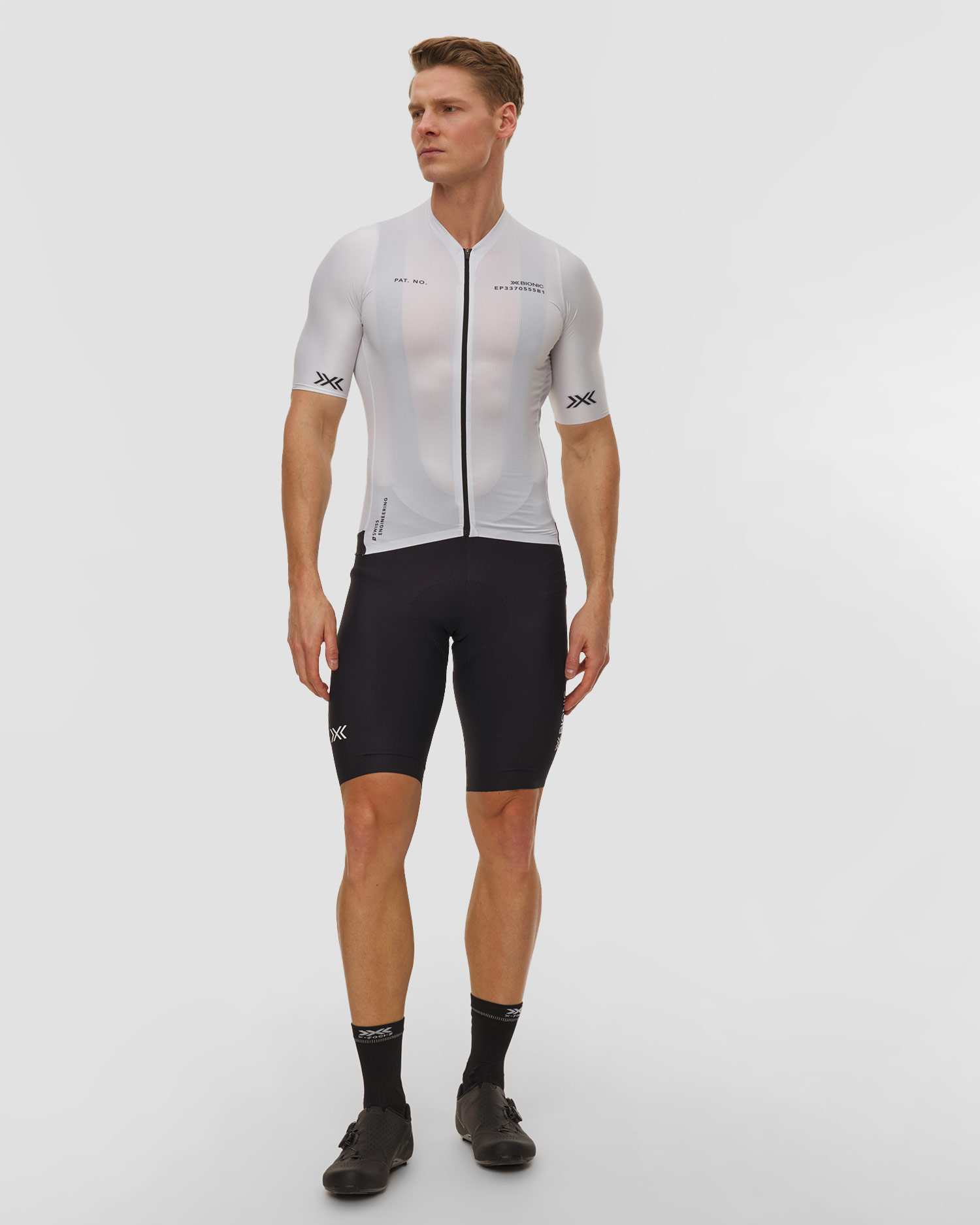 Koszulka rowerowa męska X-Bionic Corefusion Aero Jersey SS biała