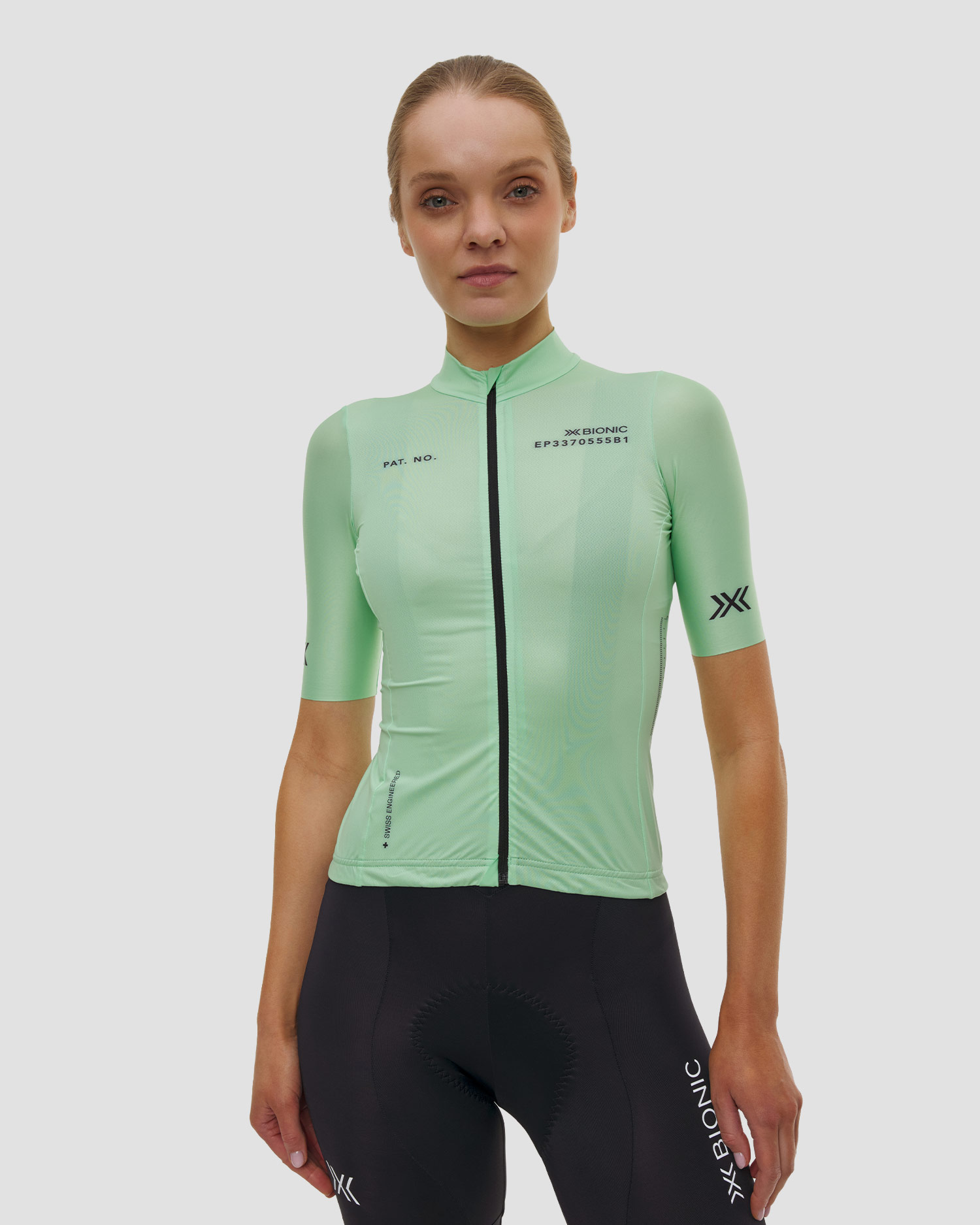 Maglia da ciclismo da donna X-Bionic Corefusion Ride Jersey SS verde
