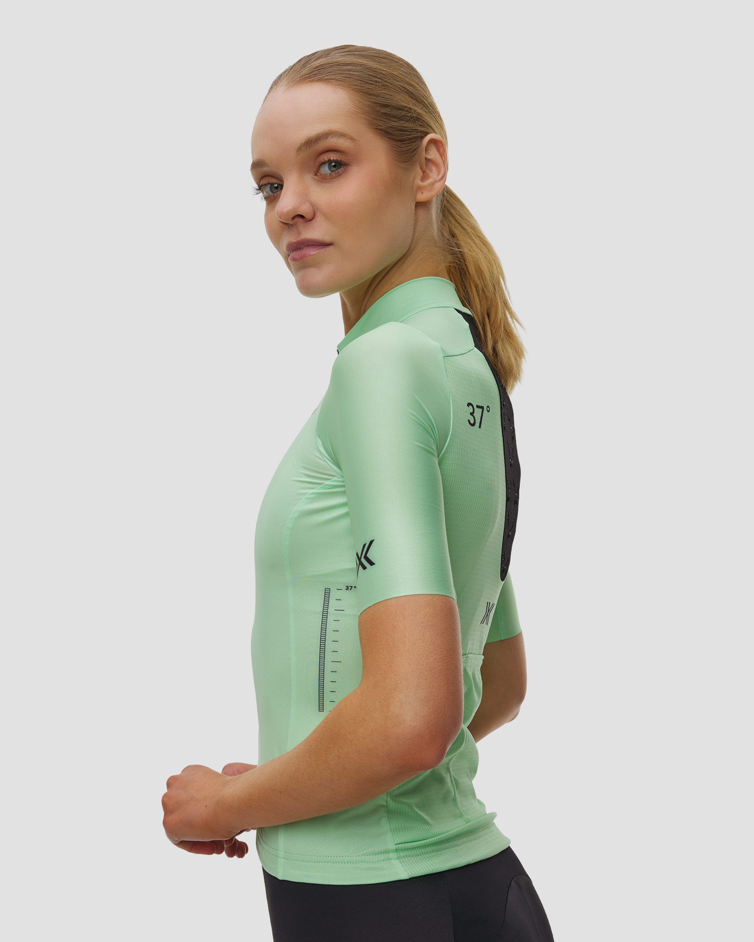 Maglia da ciclismo da donna X-Bionic Corefusion Ride Jersey SS verde