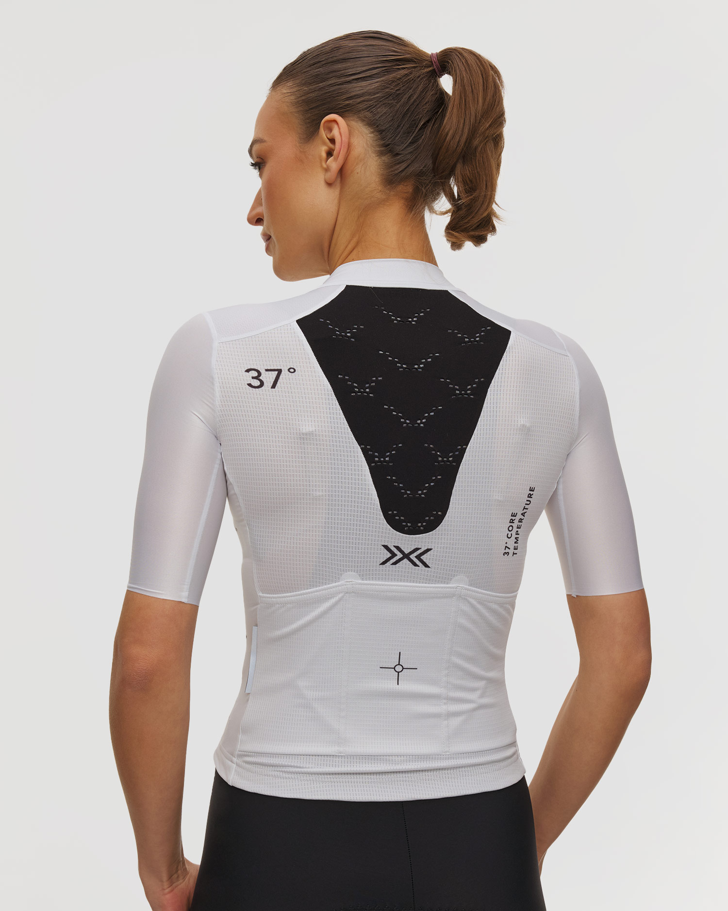 Koszulka rowerowa damska X-Bionic Corefusion Ride Jersey SS biała
