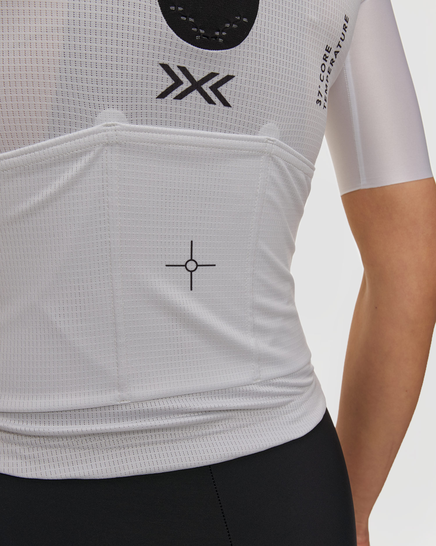 Koszulka rowerowa damska X-Bionic Corefusion Ride Jersey SS biała