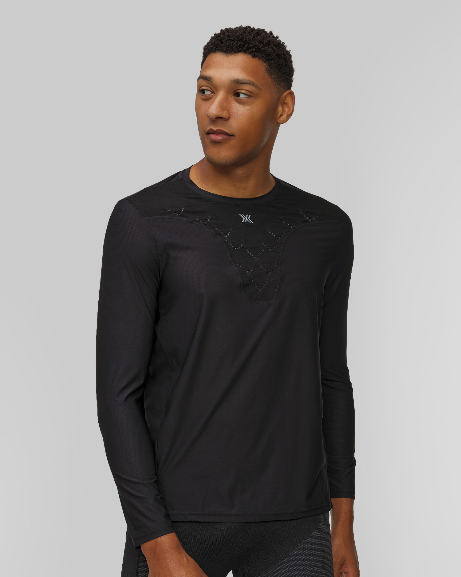 Pánský běžecký longsleeve X-Bionic Corefusion Run Shirt LS v Černé Barvě
