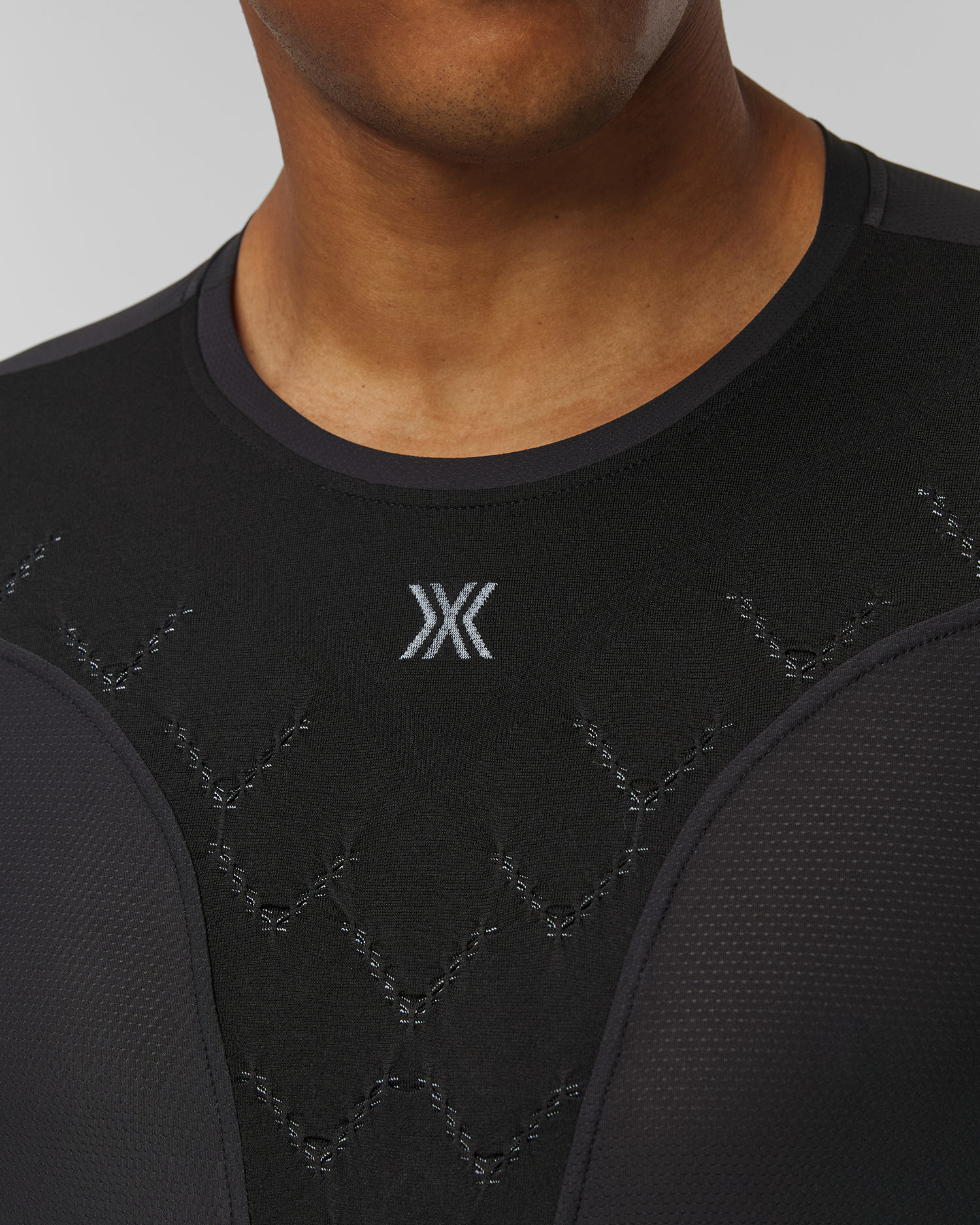 Tricou de alergare cu mânecă lungă pentru bărbați X-Bionic Corefusion Run Shirt LS negru