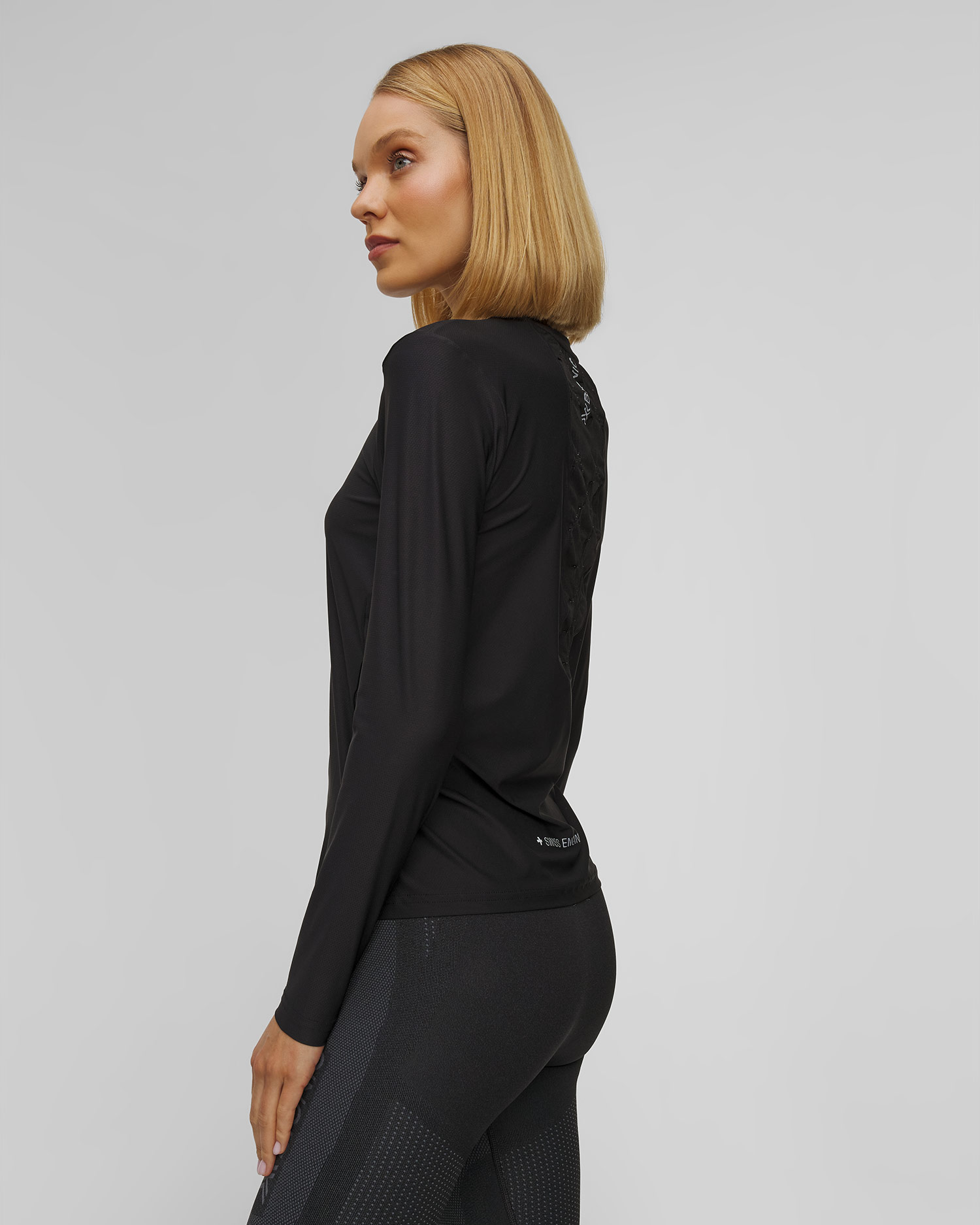 Longsleeve biegowy damski X-Bionic Corefusion Run Shirt LS czarny