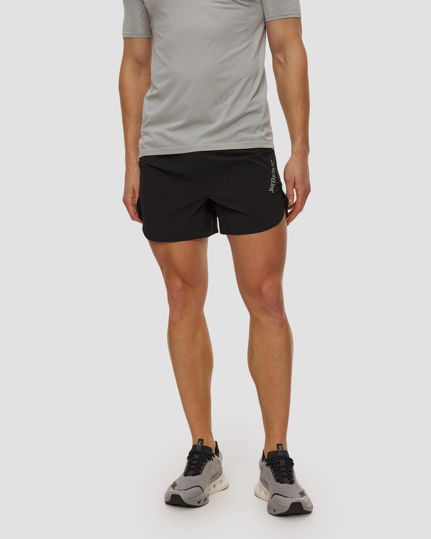 Short de course noir pour hommes X-Bionic Corefusion Run Perform Shorts, Couleur: Czarny