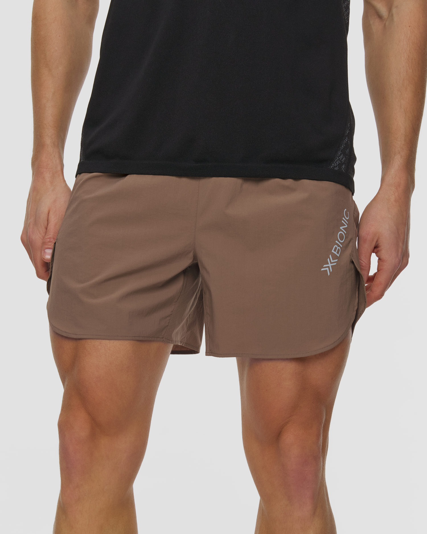 Short pour hommes X-Bionic Corefusion Run Perform Shorts Dark Sand