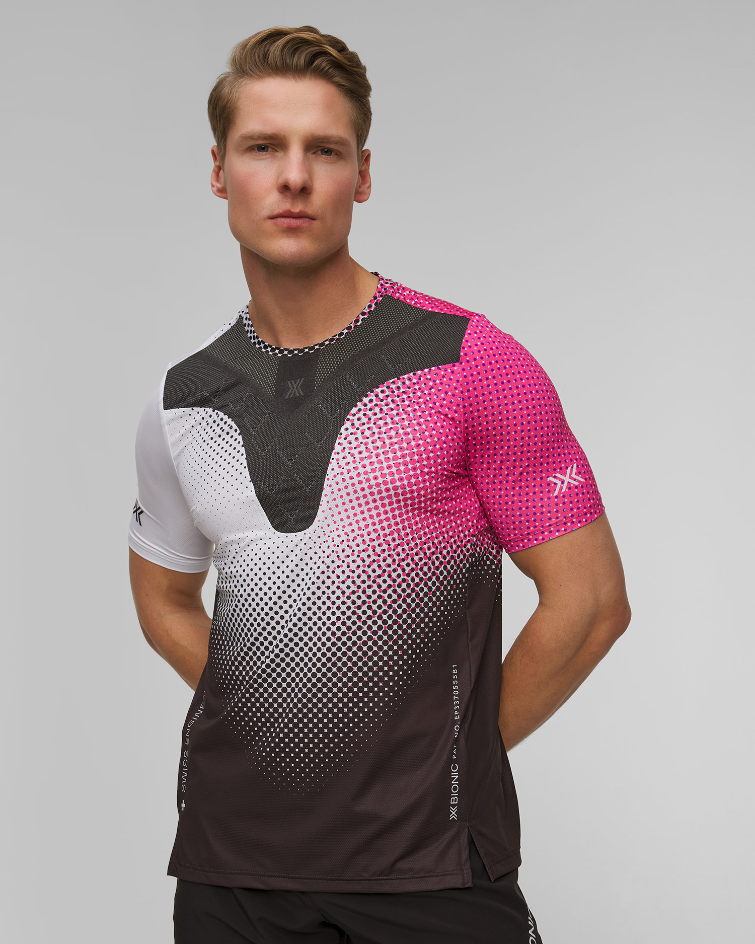 T-shirt de course pour hommes X-Bionic Corefusion Run Shirt