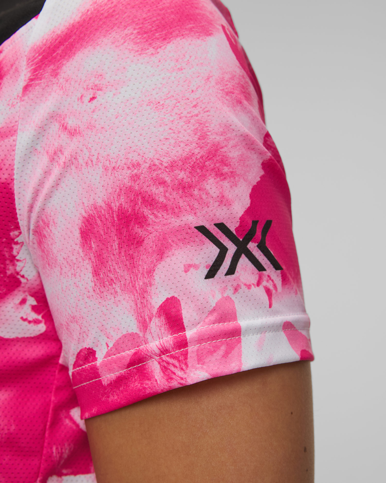 Koszulka biegowa damska X-Bionic Corefusion Run Shirt czarno-różowa