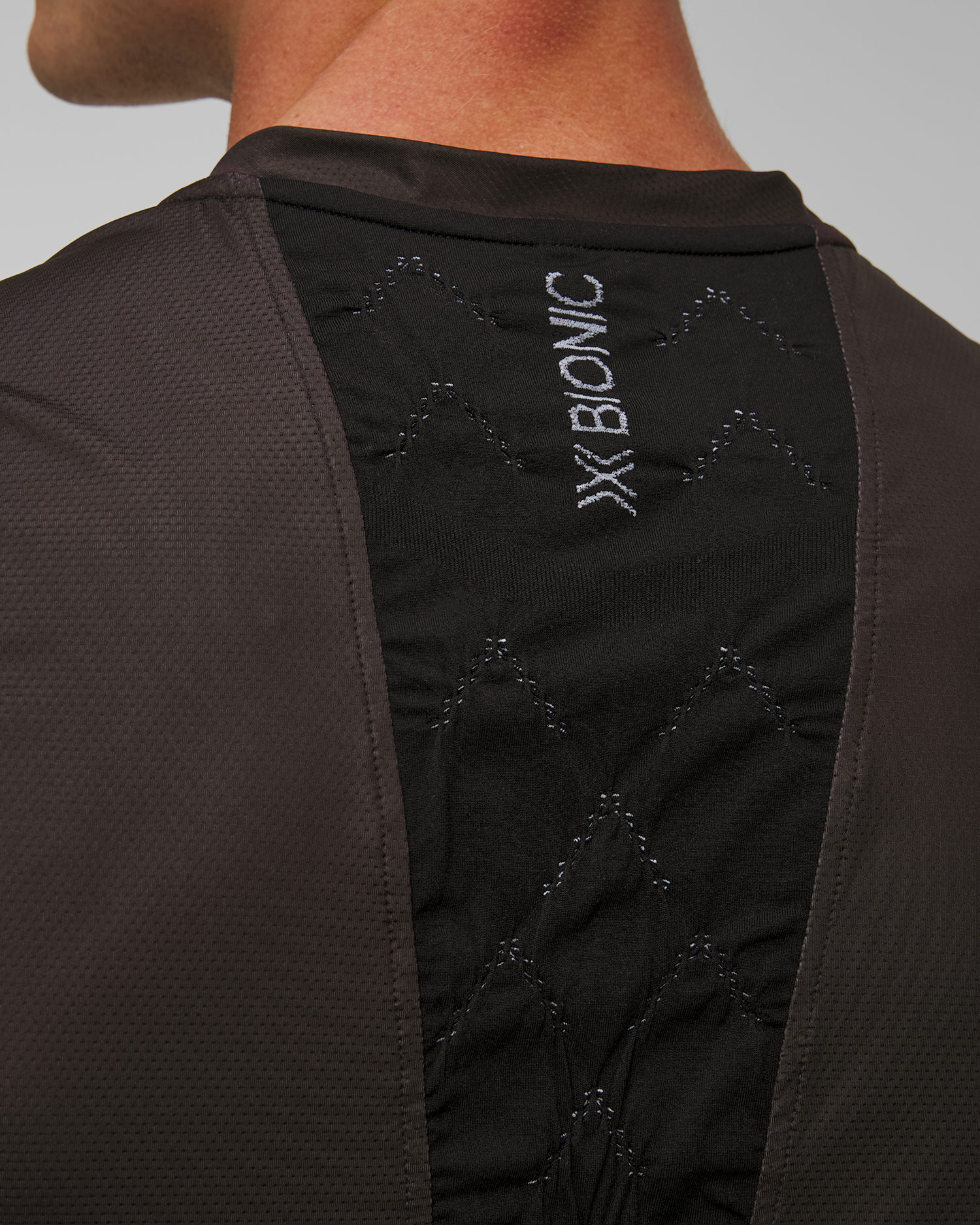 Singlet biegowy unisex X-Bionic Corefusion Run Tank czarno-różowo-biały