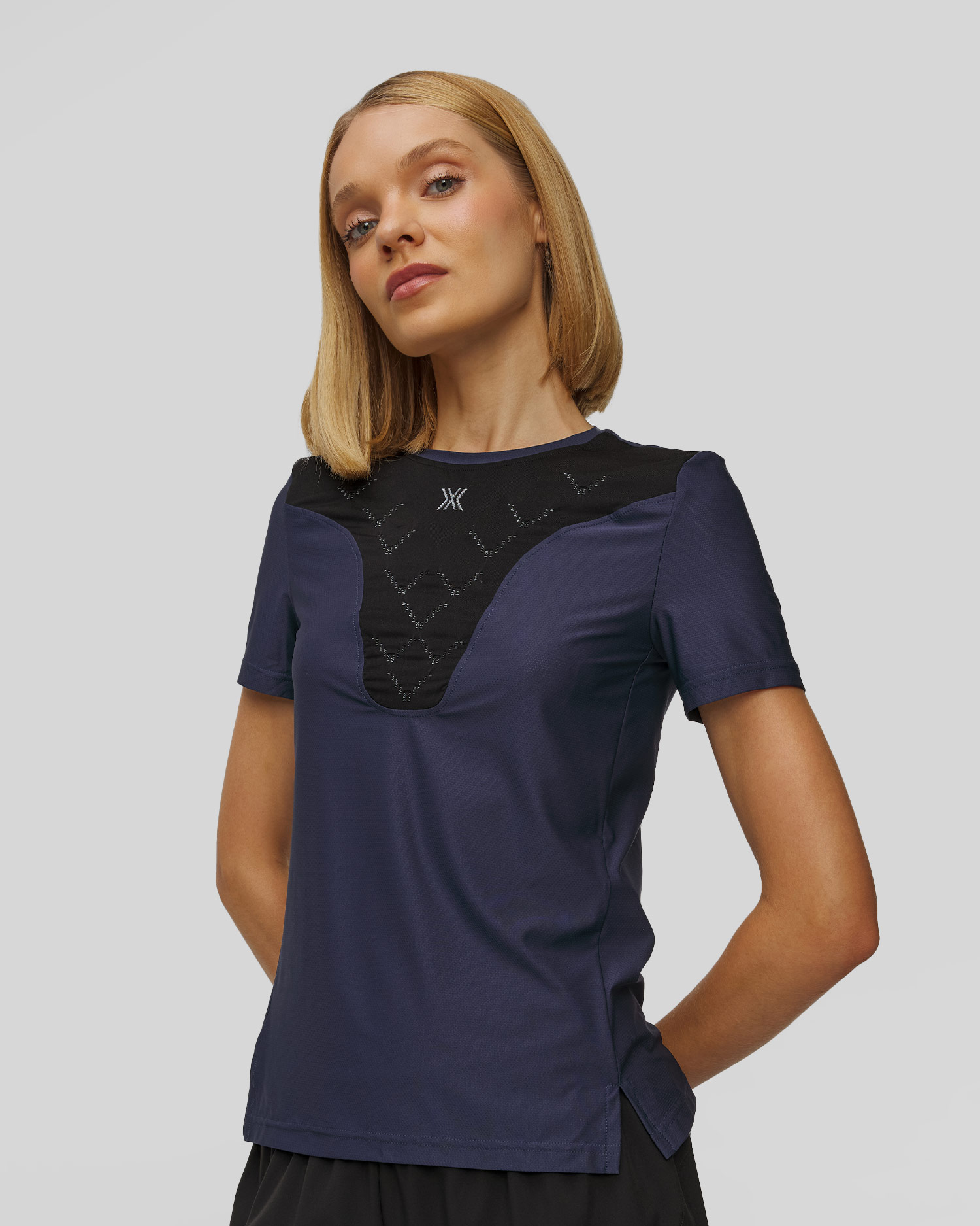 X-Bionic Corefusion Run Shirt Laufshirt für Damen in Marineblau und Schwarz