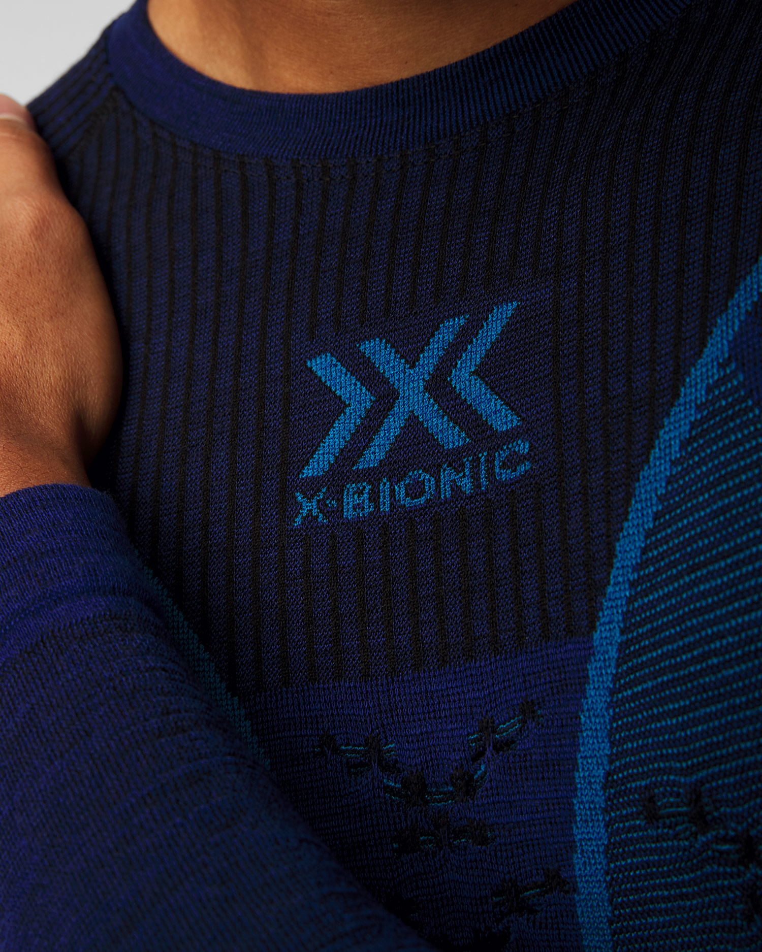 Longsleeve termic X-Bionic Merino - albastru marin