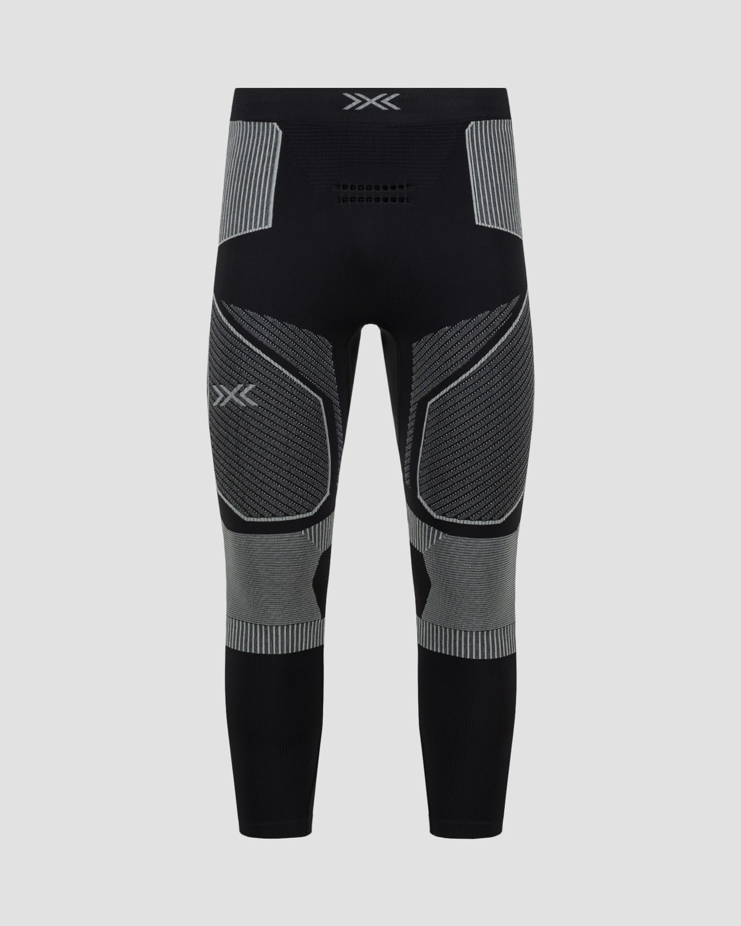 Colanți termoactivi pentru bărbați X-Bionic Energy Accumulator Light Pants negru și gri