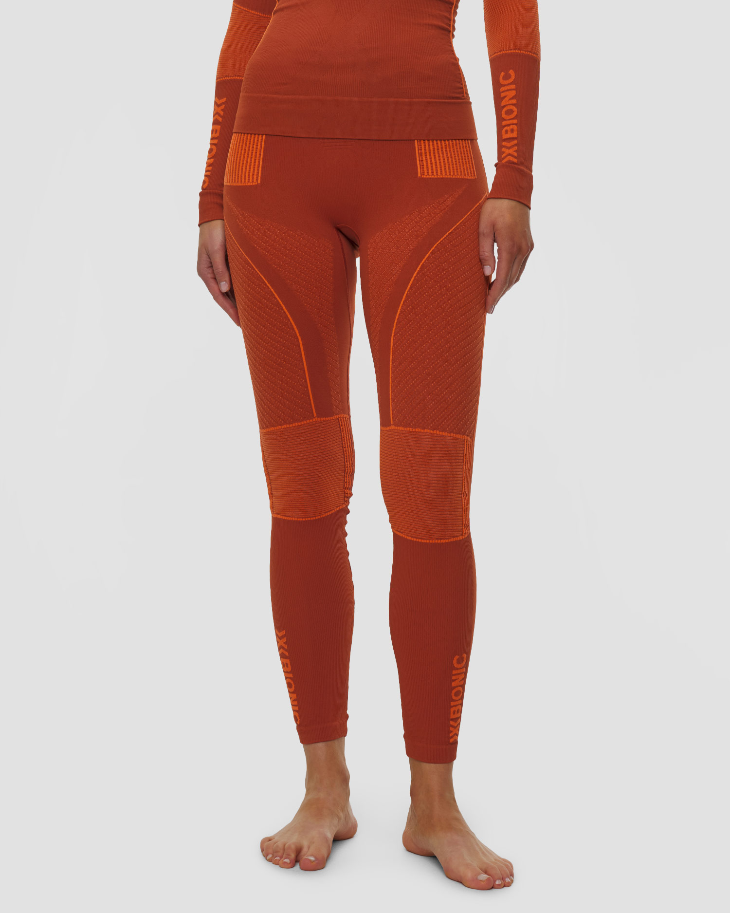 Dámske termo legíny X-Bionic Energy Accumulator 4.0 oranžové, Farba-Vzor: Pomarańczowy