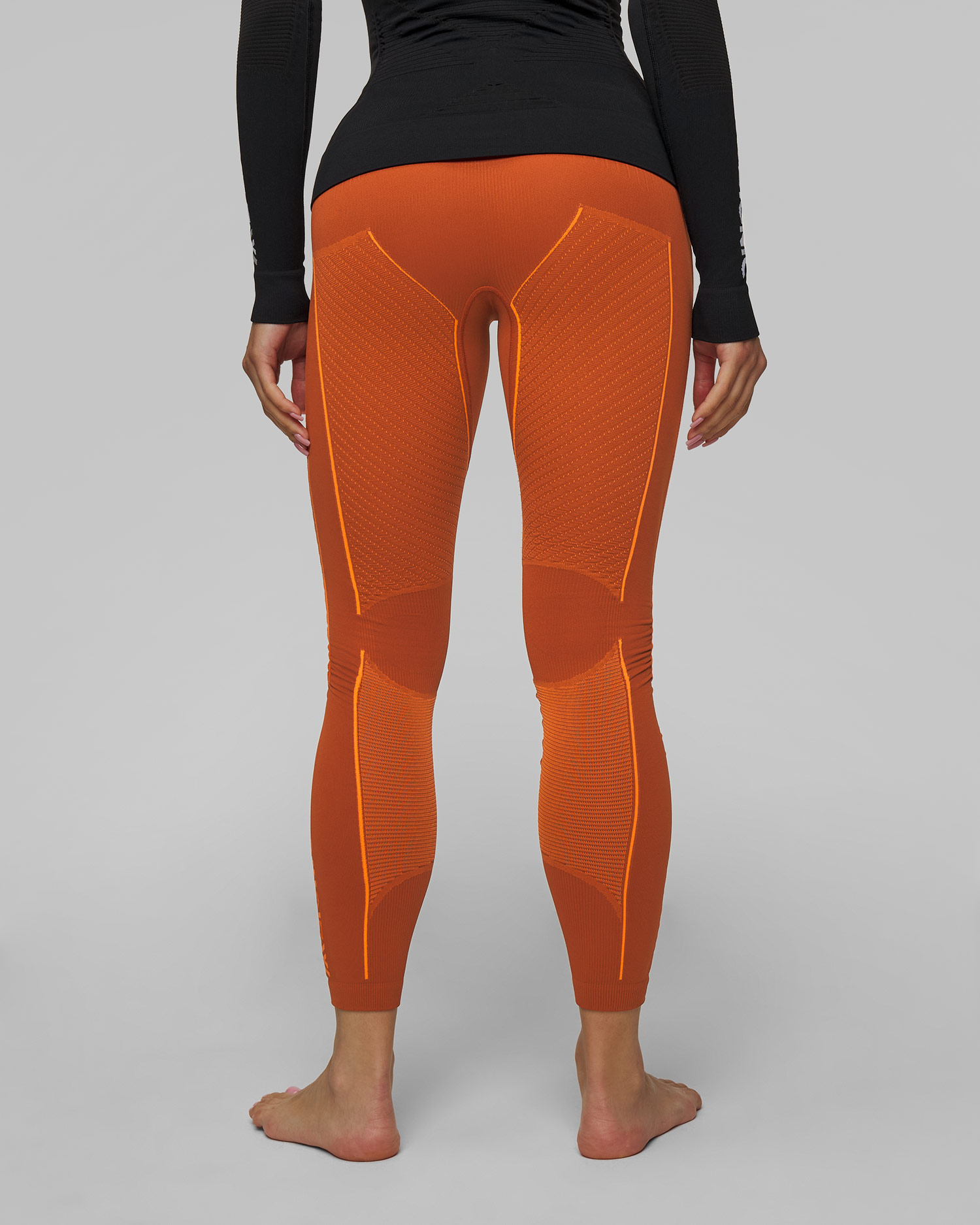 Dámské oranžové termo legíny X-Bionic Energy Accumulator 4.0