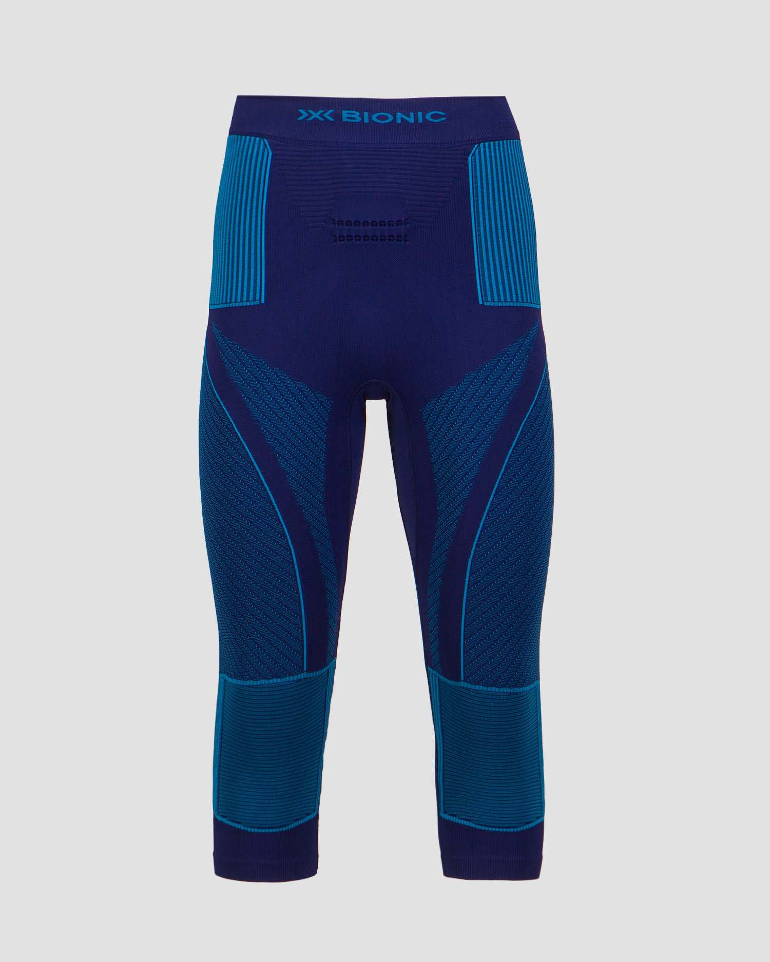 Leggings termoattivi 3/4 blu scuro da uomo X-Bionic Energy Accumulator 4.0