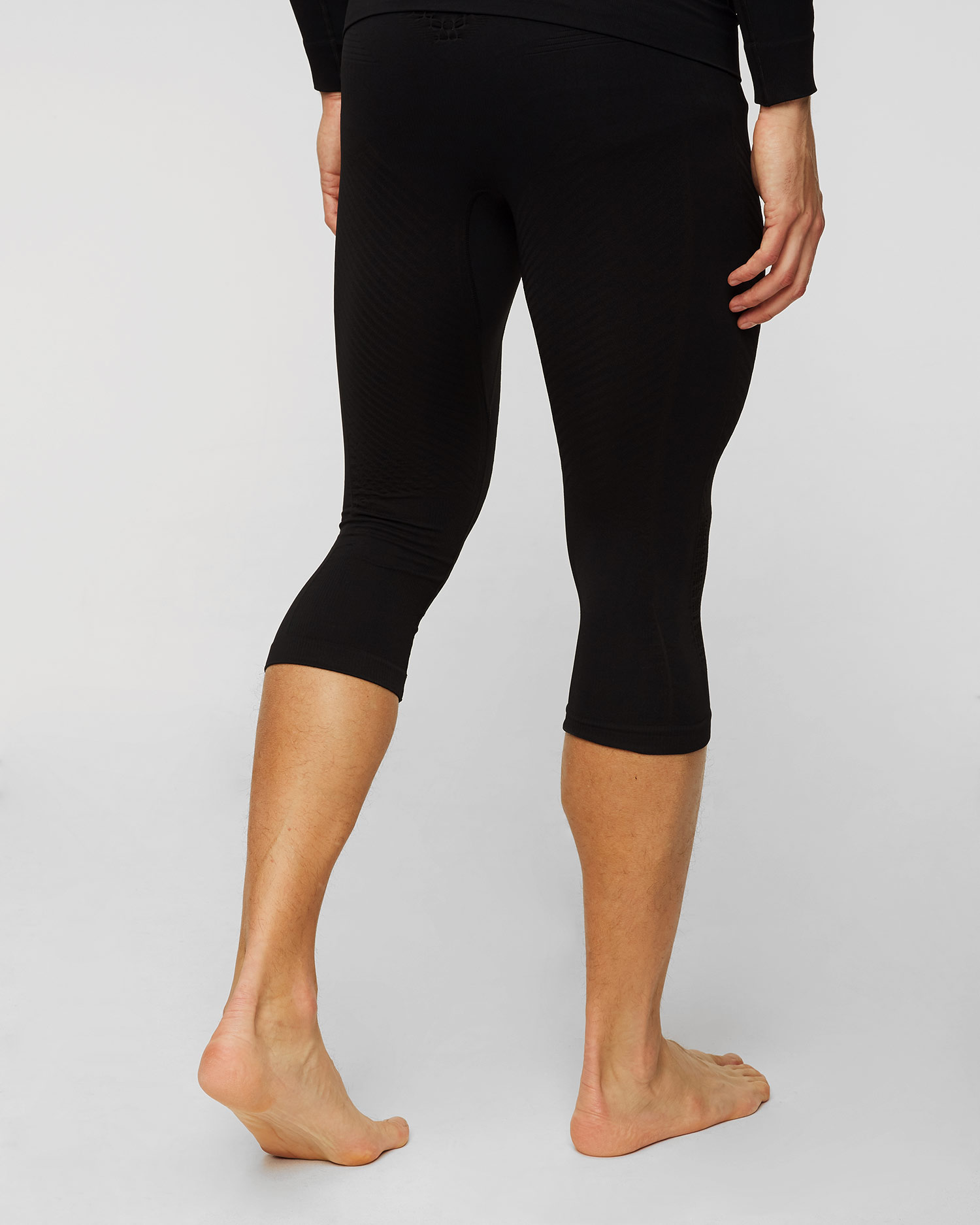 Pánske čierne 3/4 termo legíny X-Bionic Energy Accumulator 4.0