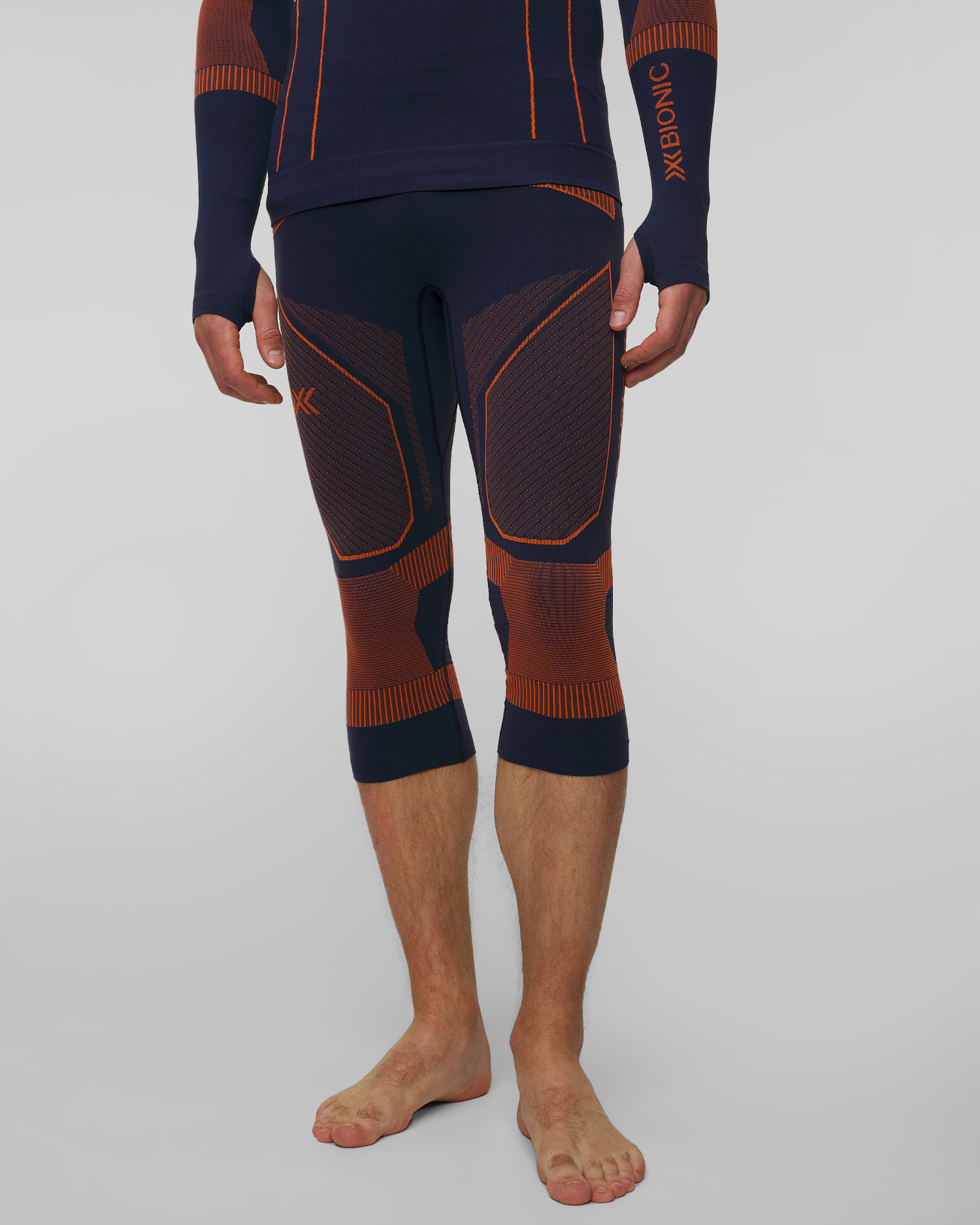 Leginsy termoaktywne ¾ męskie X-Bionic Energy Accumulator Light Pants 3/4