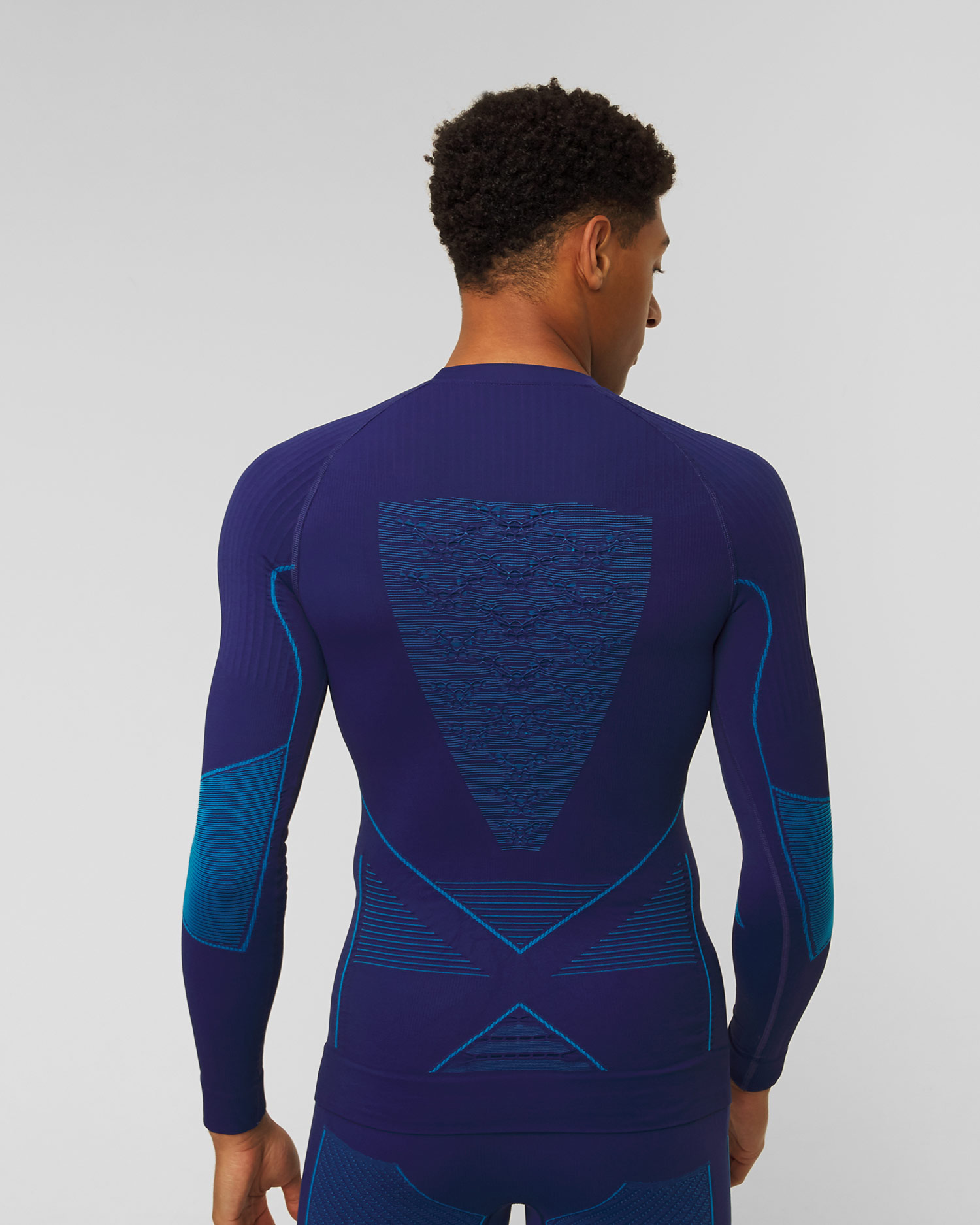 Longsleeve termic X-Bionic Energy Accumulator 4.0 LG SL - albastru marin