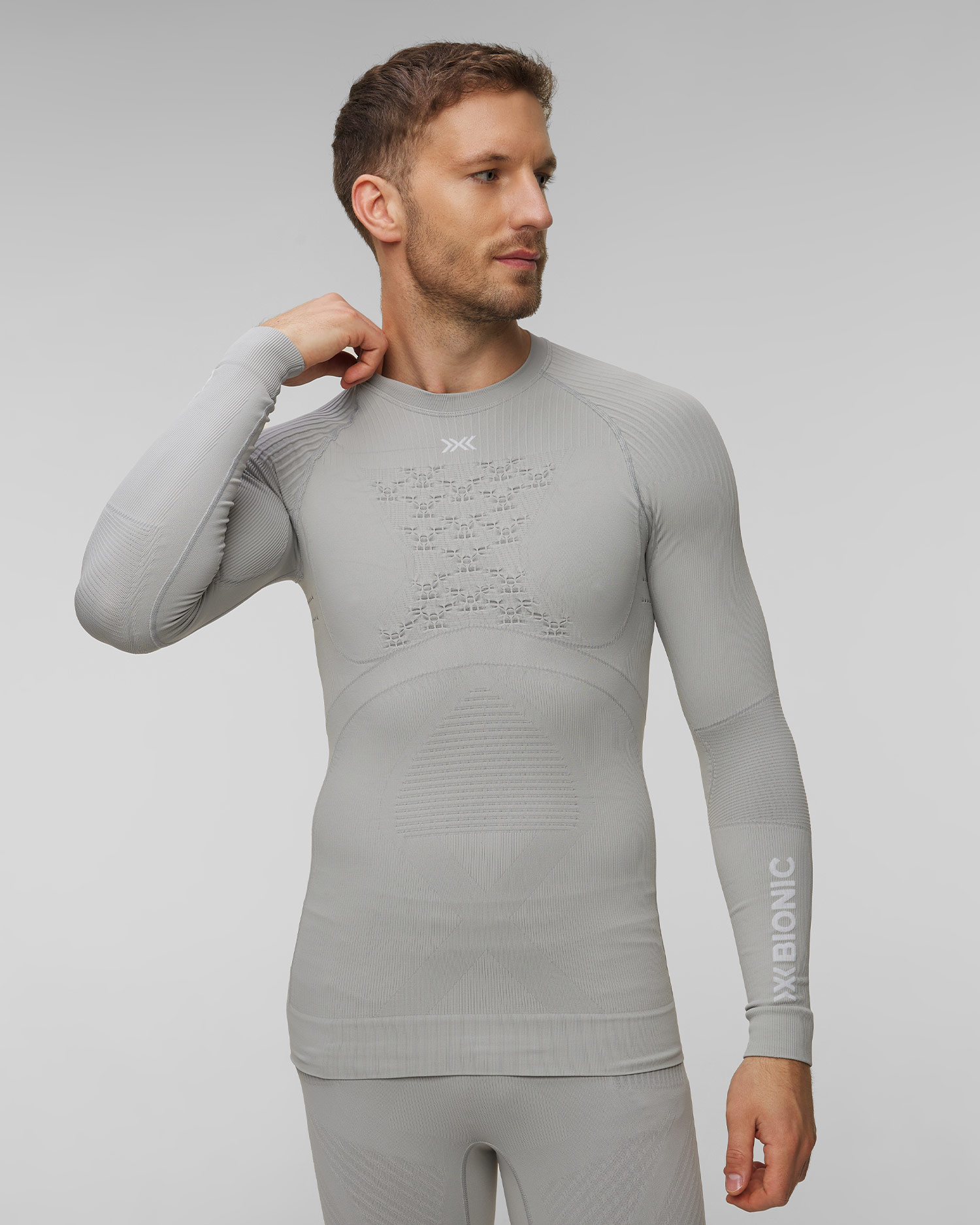 Longsleeve thermoactif pour hommes X-Bionic Energy Accumulator 4.0