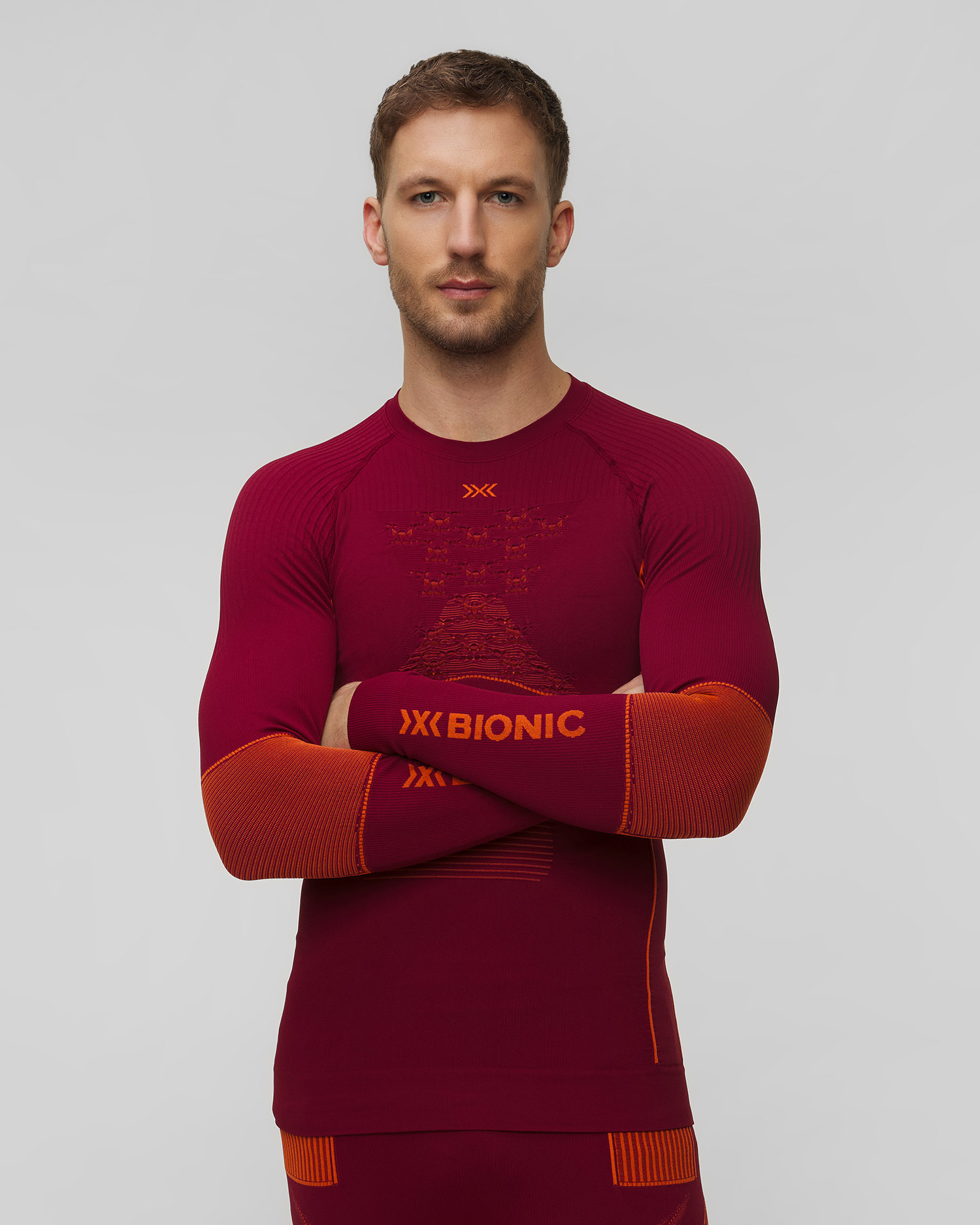 Longsleeve thermoactif pour hommes X-Bionic Energy Accumulator 4.0