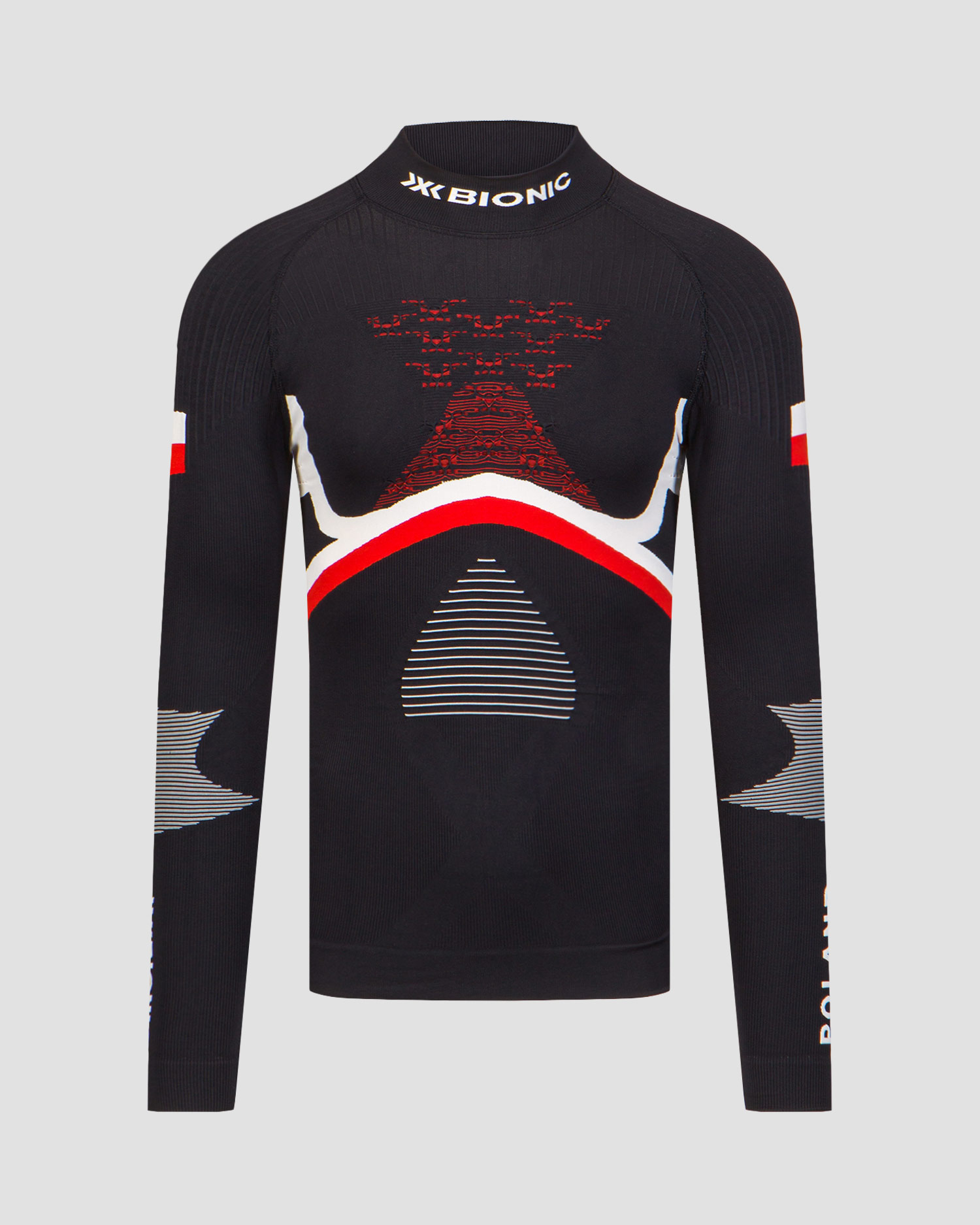 Longsleeve termoaktywny z półgolfem męski X-Bionic Energy Accumulator 4.0 Patriot Poland
