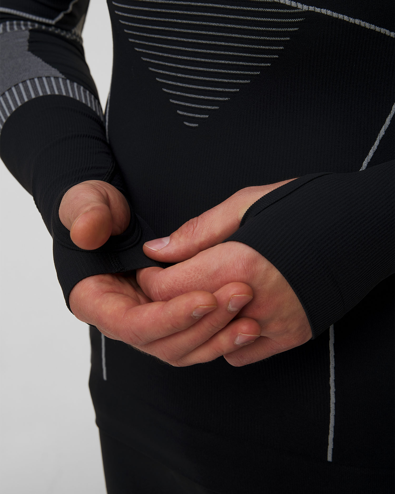 Pánské termotričko na zip X-Bionic Energy Accumulator Light Shirt LS 1/2 Zip