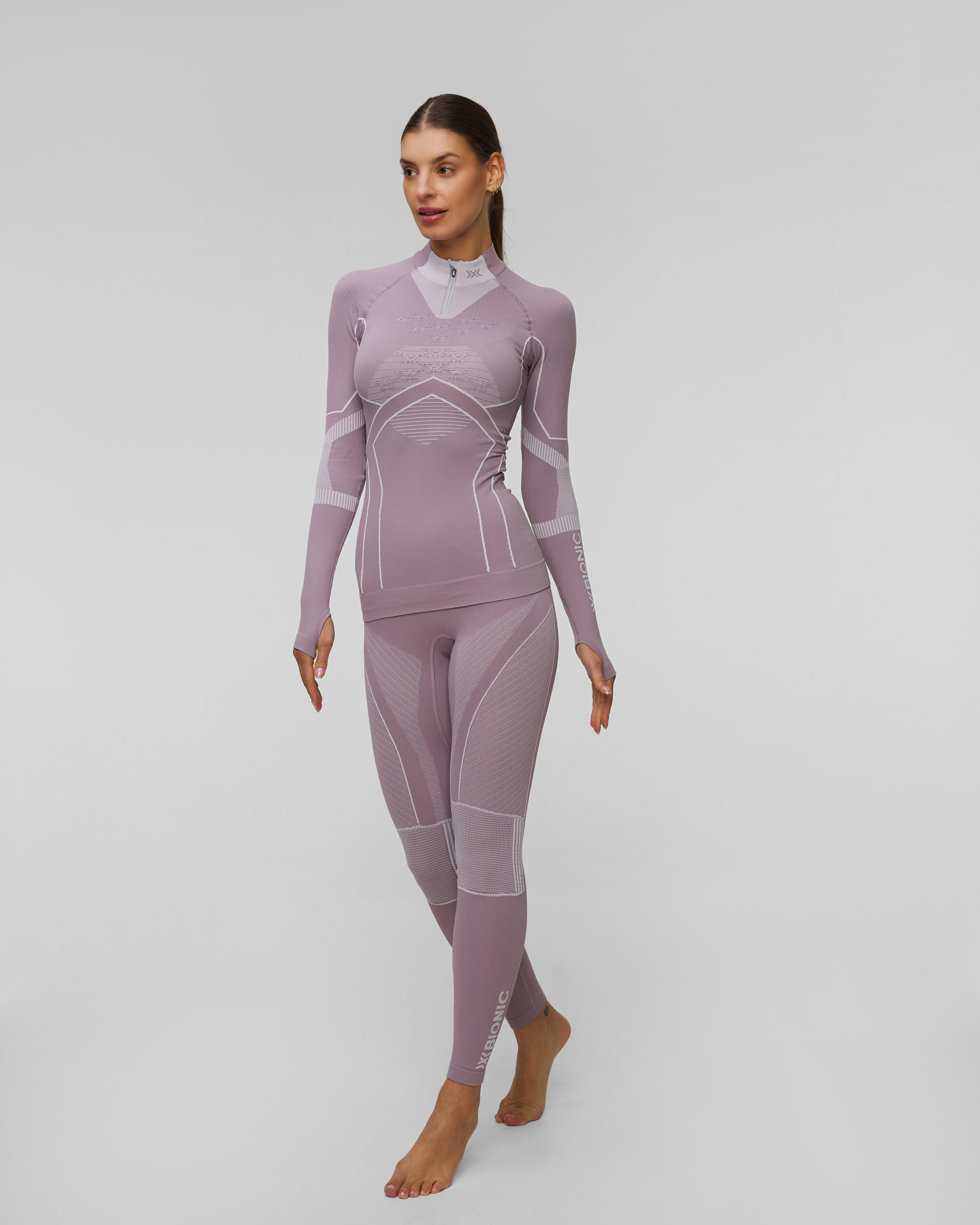 Dámske termo tričko s dlhým rukávom X-Bionic Energy Accumulator Light LS 1/2 Zip