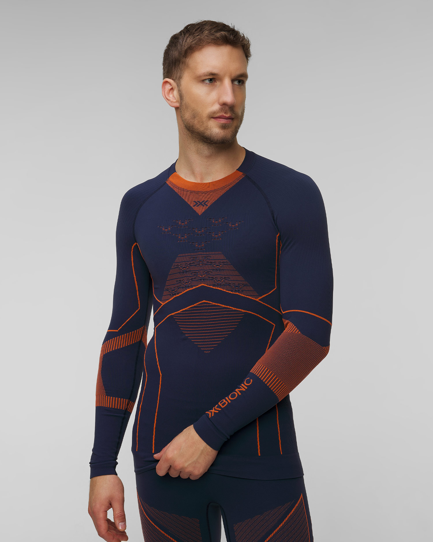 Longsleeve thermoactif pour hommes X-Bionic Energy Accumulator Light Shirt LS