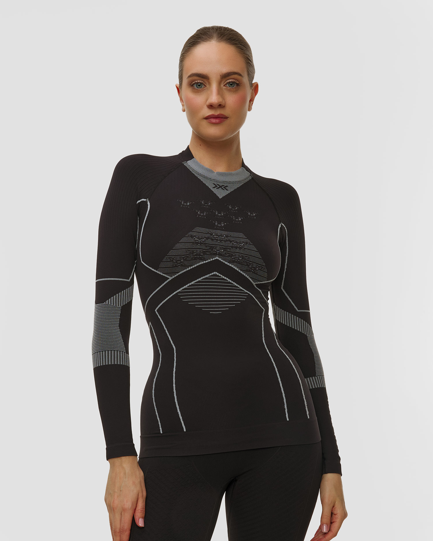 Dámske termo tričko s dlhým rukávom X-Bionic Energy Accumulator Light Shirt LS čierne